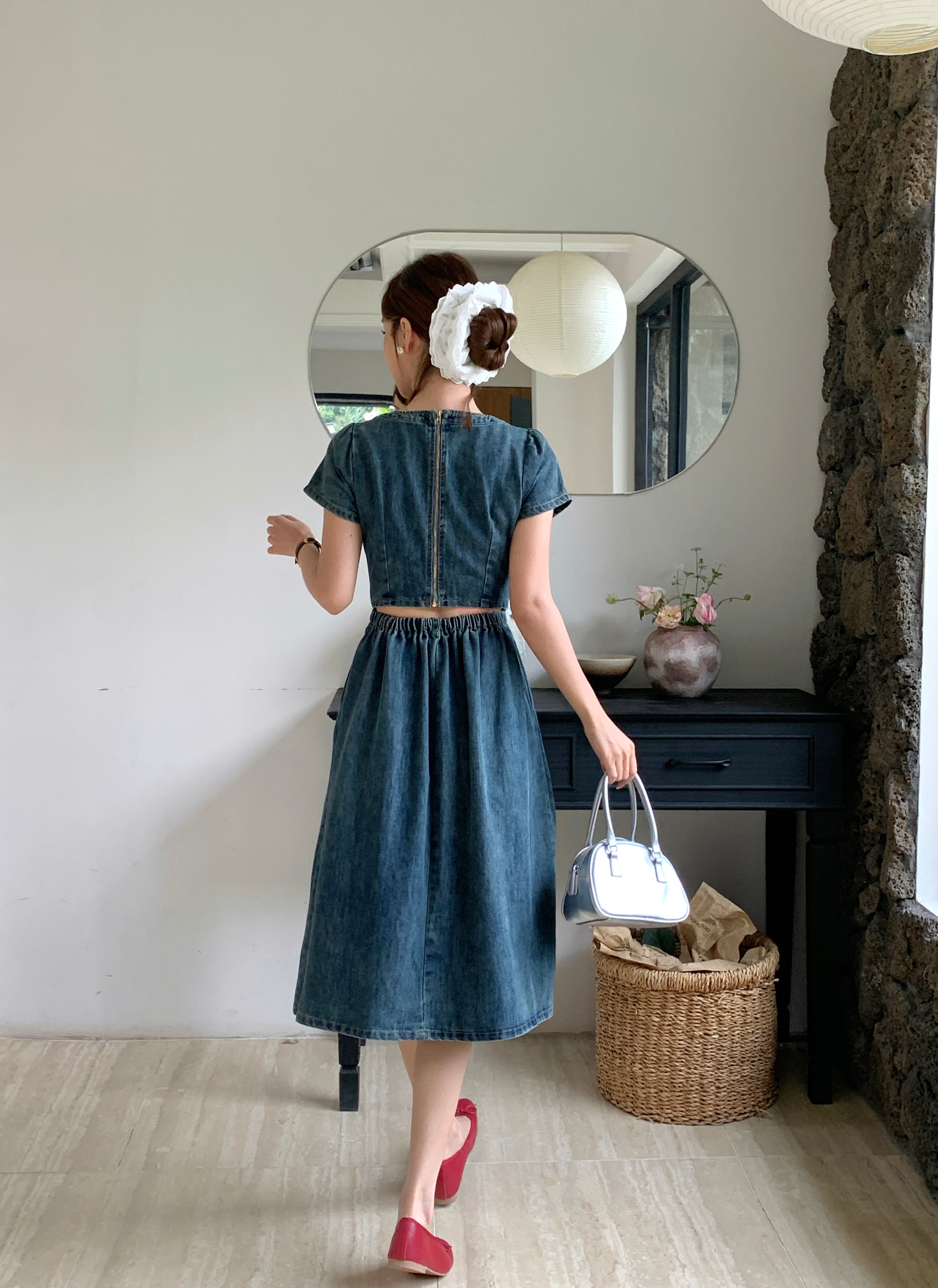Sigewinne Denim Dress