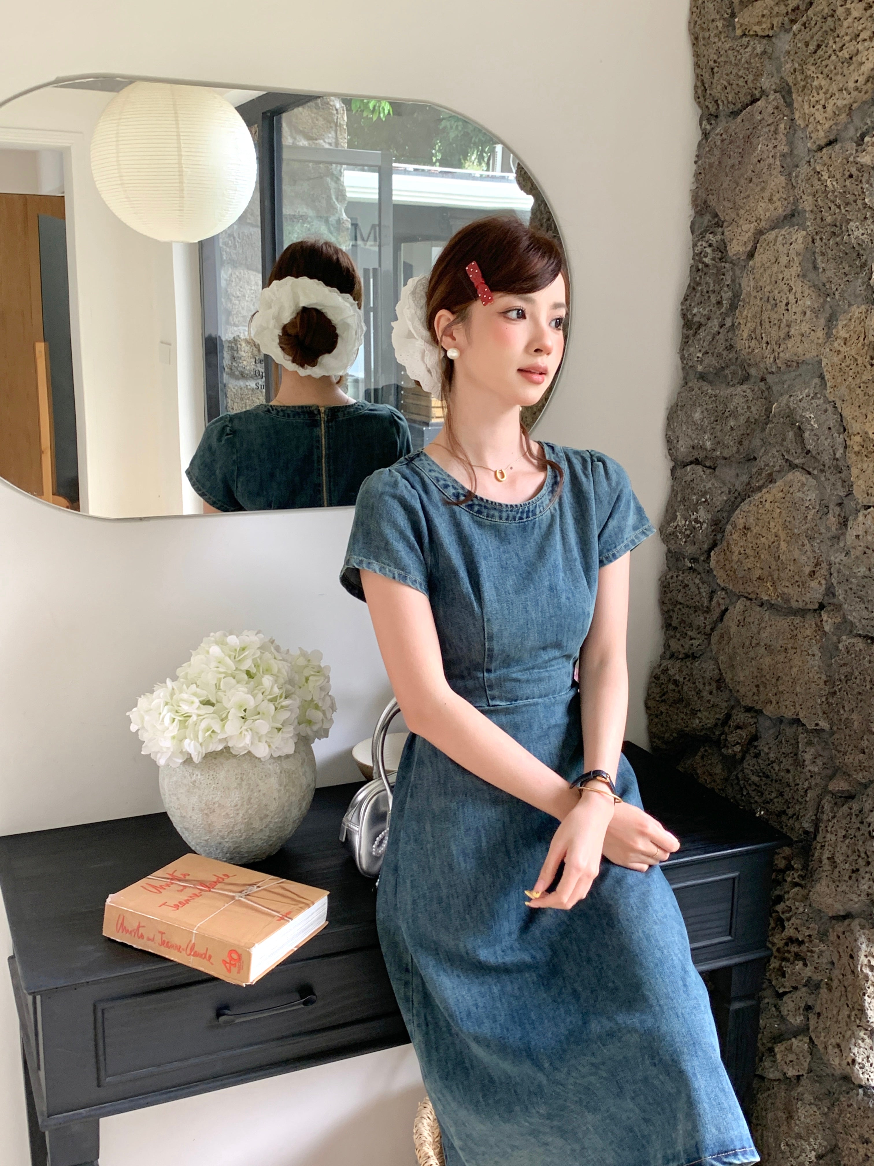 Sigewinne Denim Dress