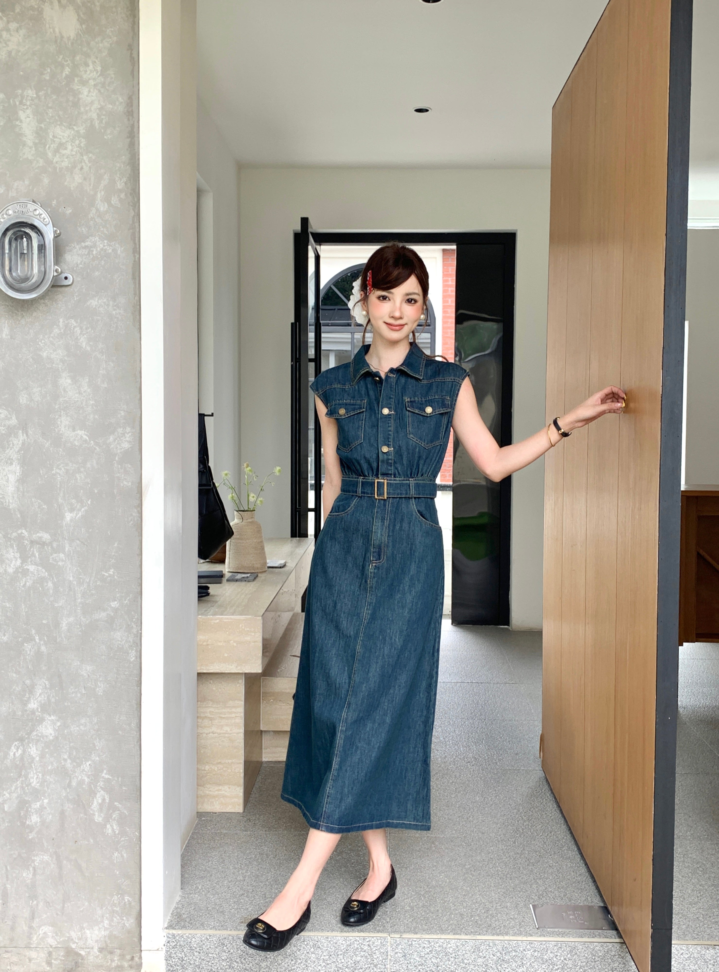 Jane Denim Dress