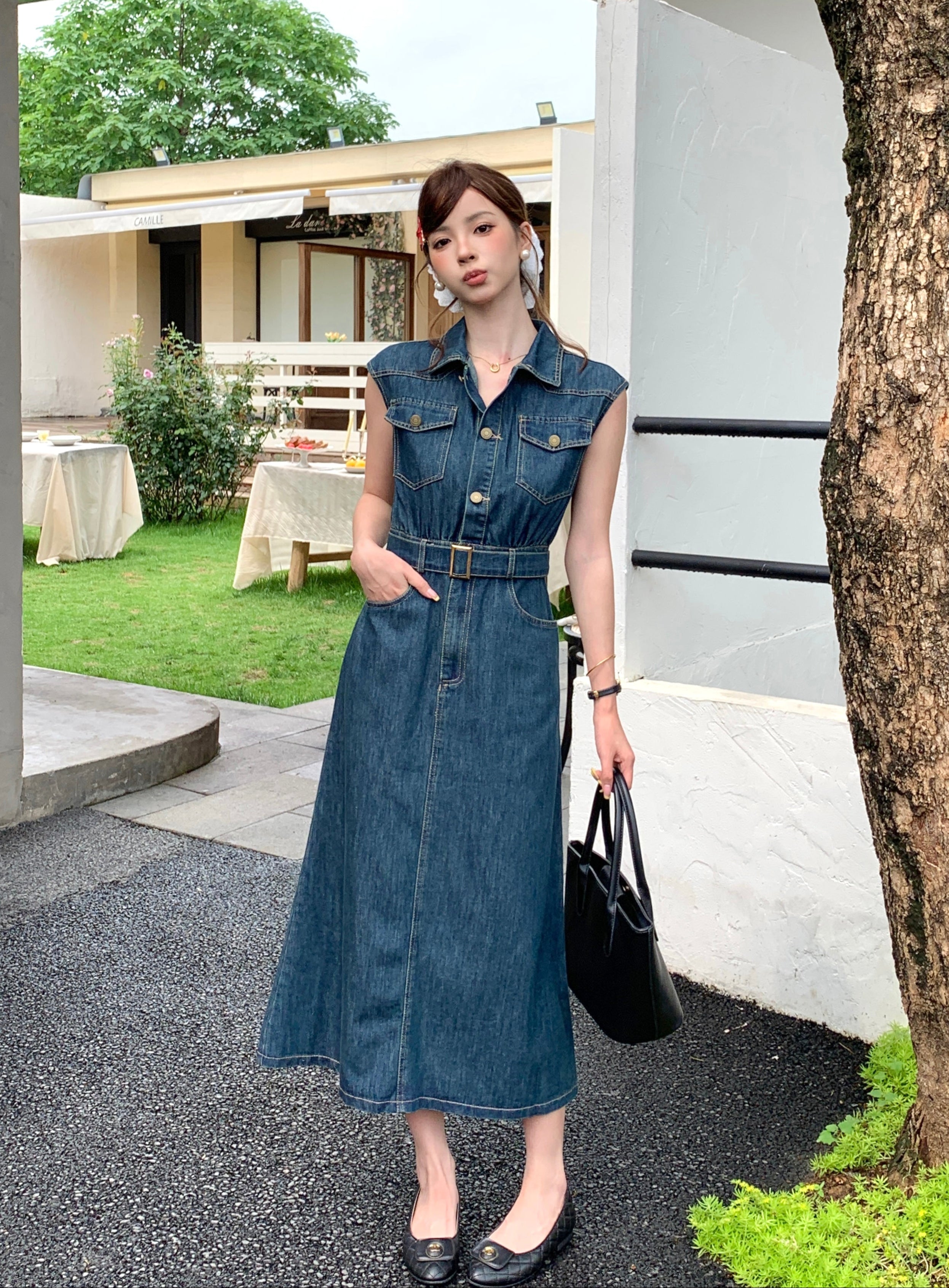 Jane Denim Dress
