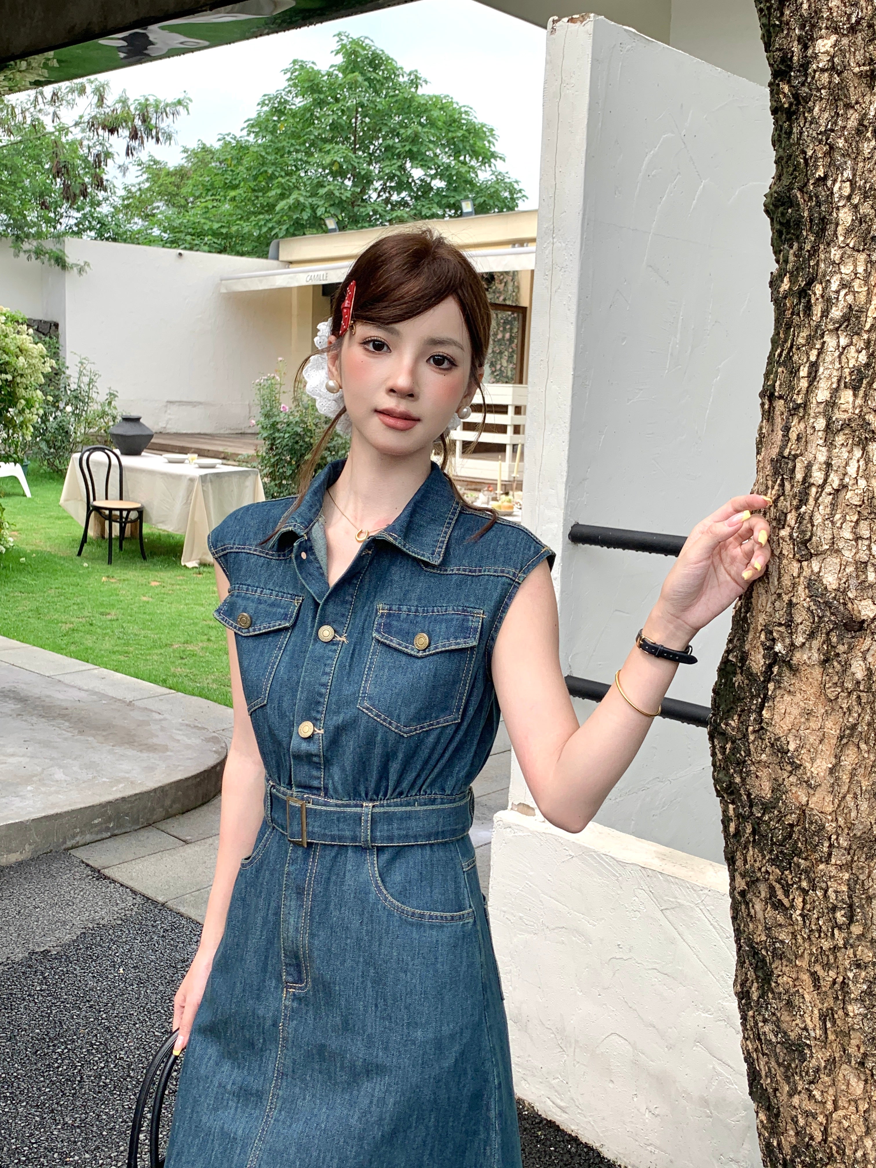 Jane Denim Dress