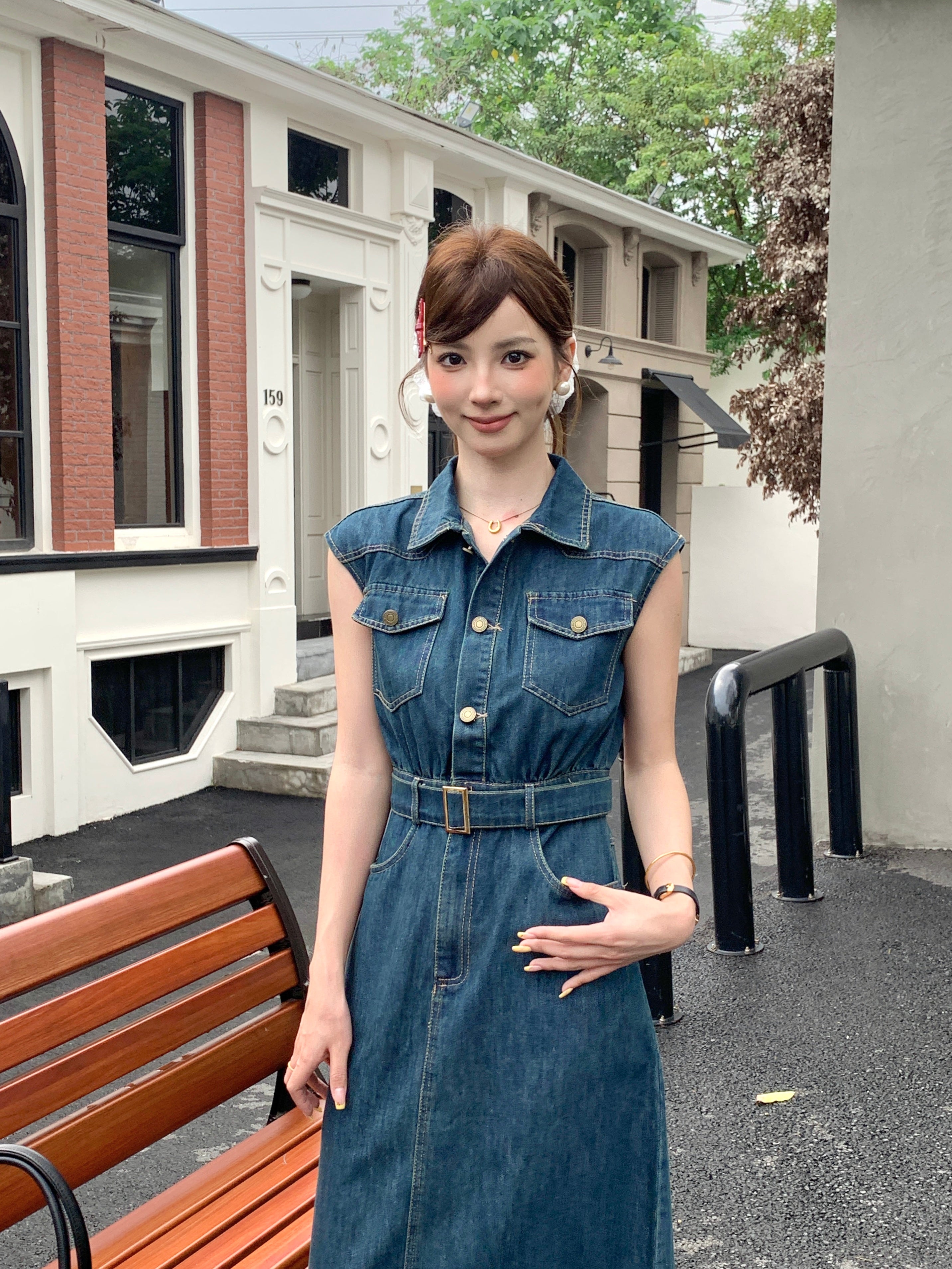 Jane Denim Dress