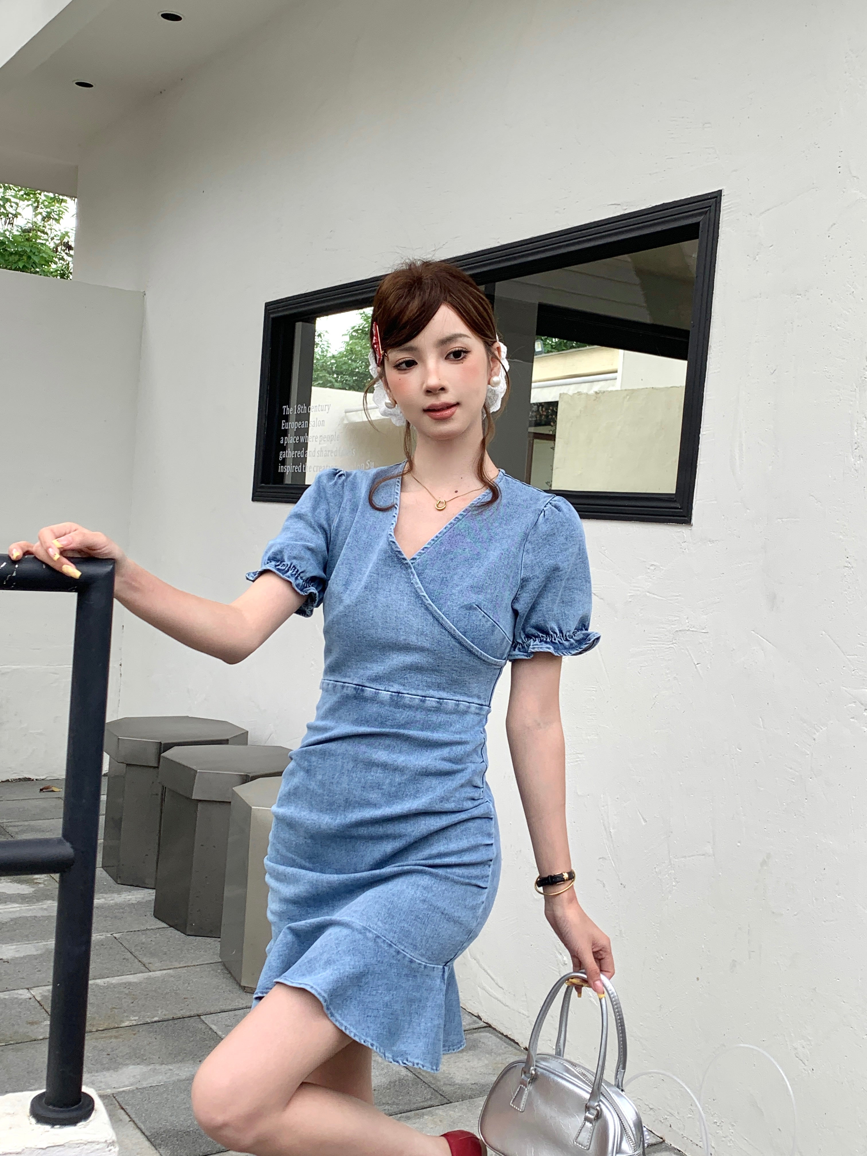 Winnie Denim Dress