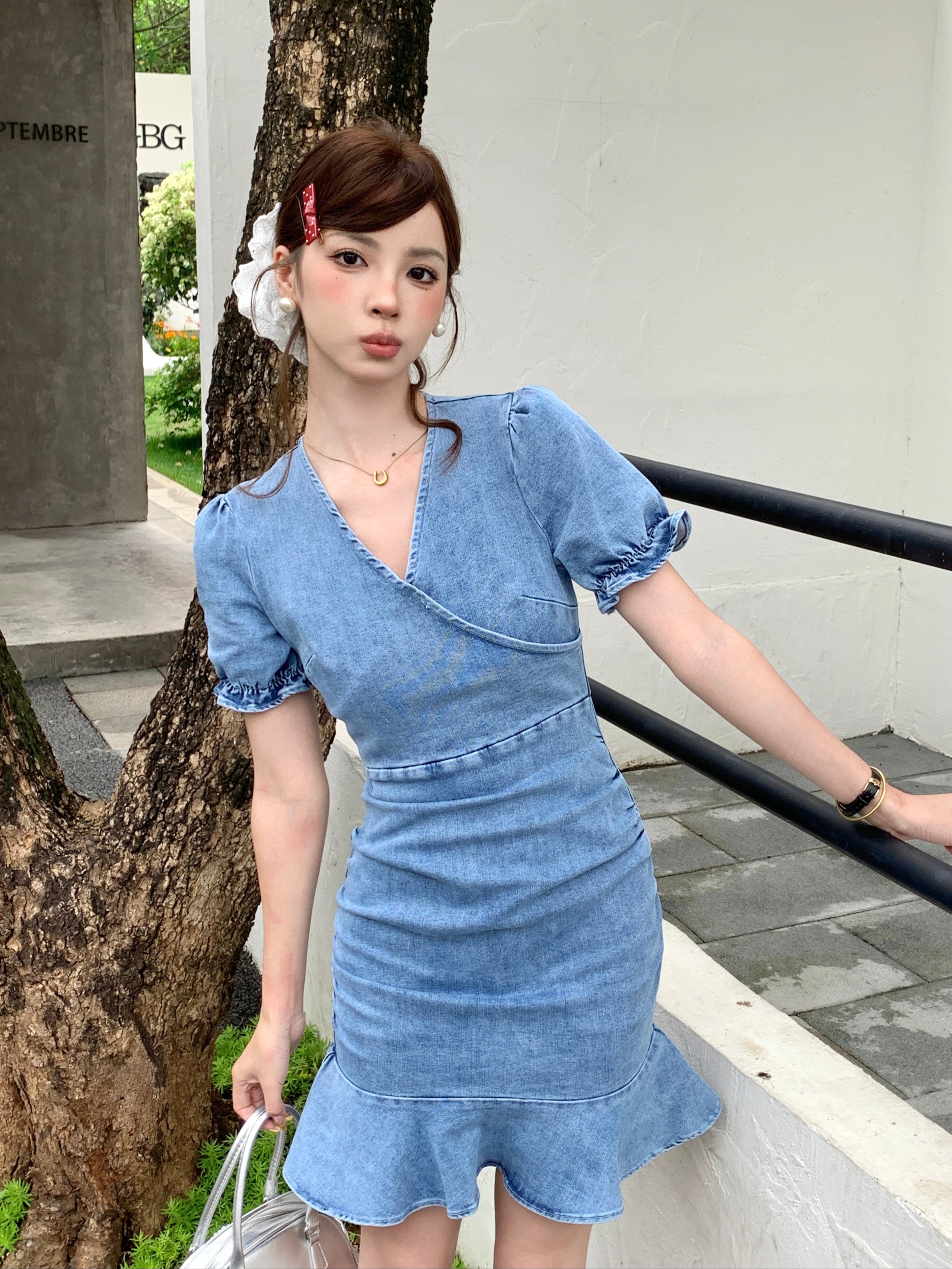 Winnie Denim Dress