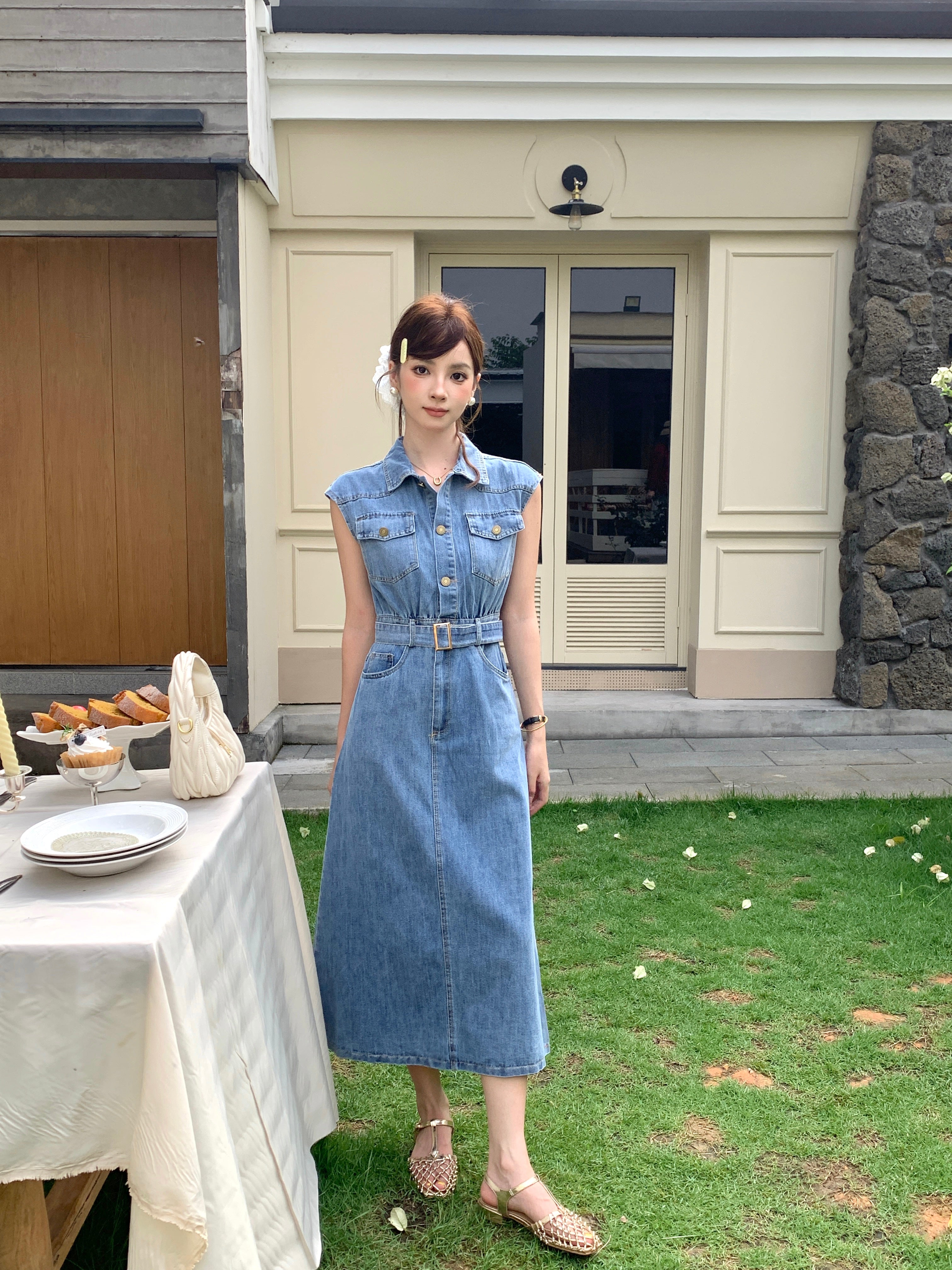 Jane Denim Dress