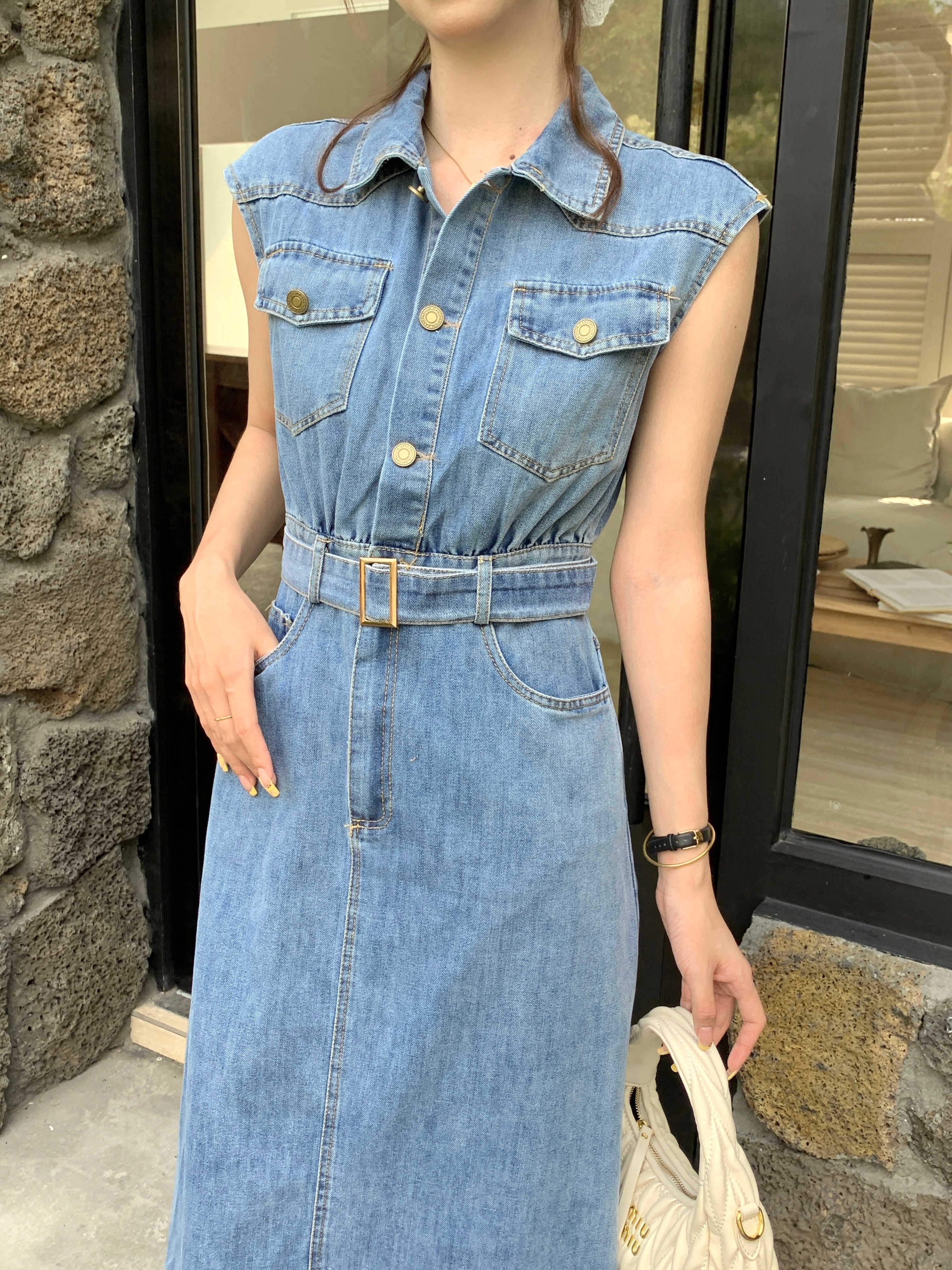 Jane Denim Dress