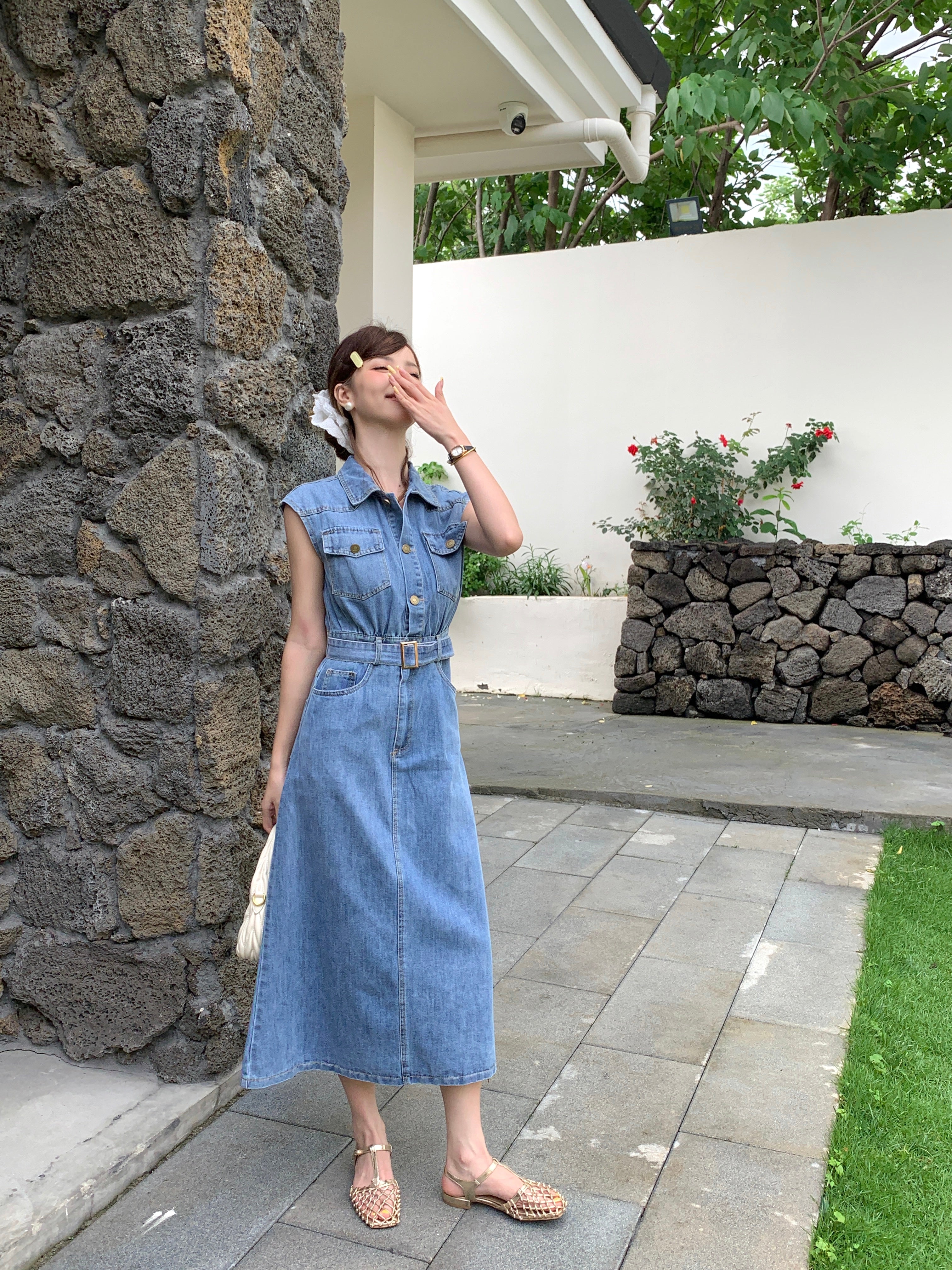 Jane Denim Dress