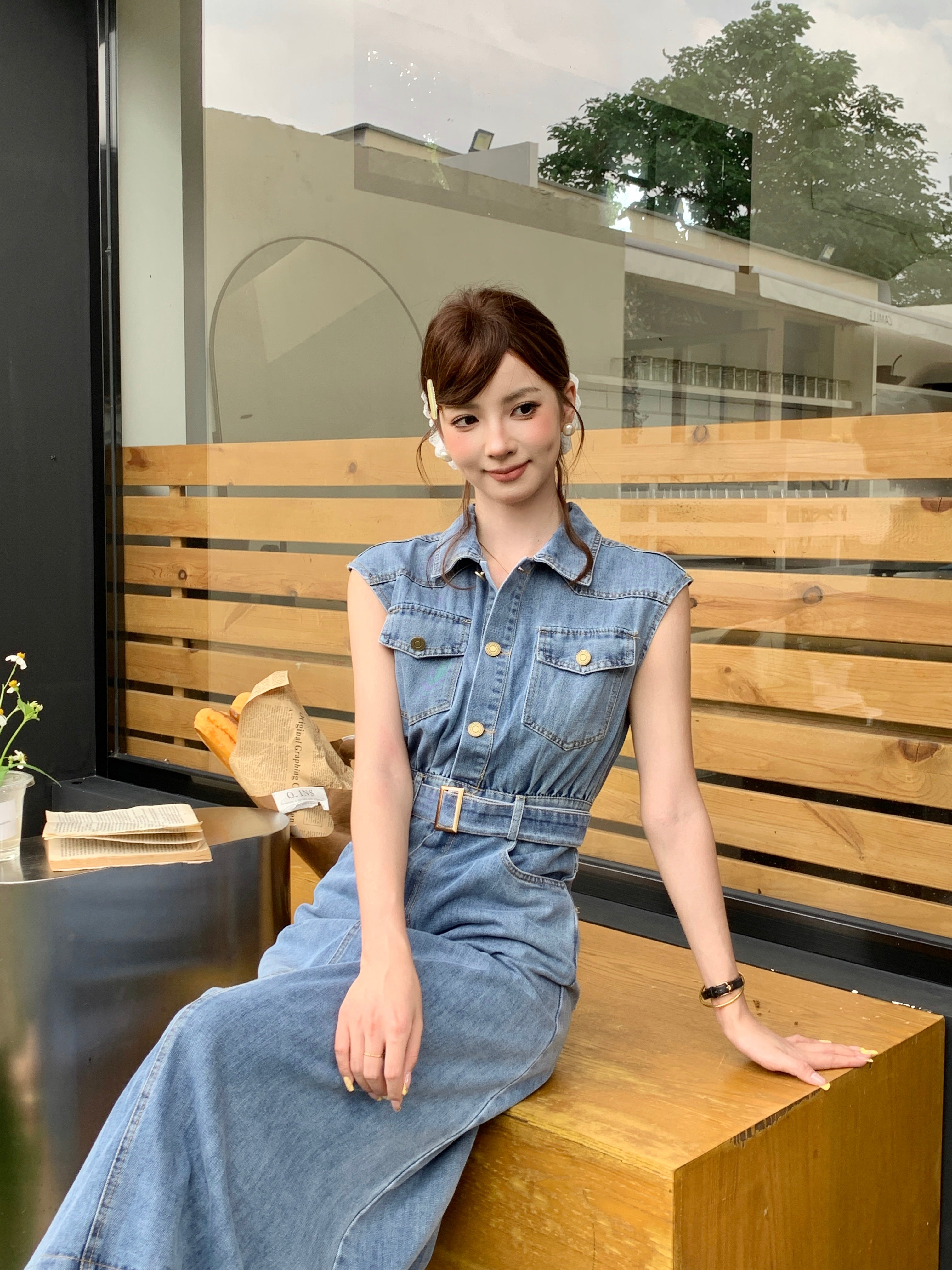 Jane Denim Dress