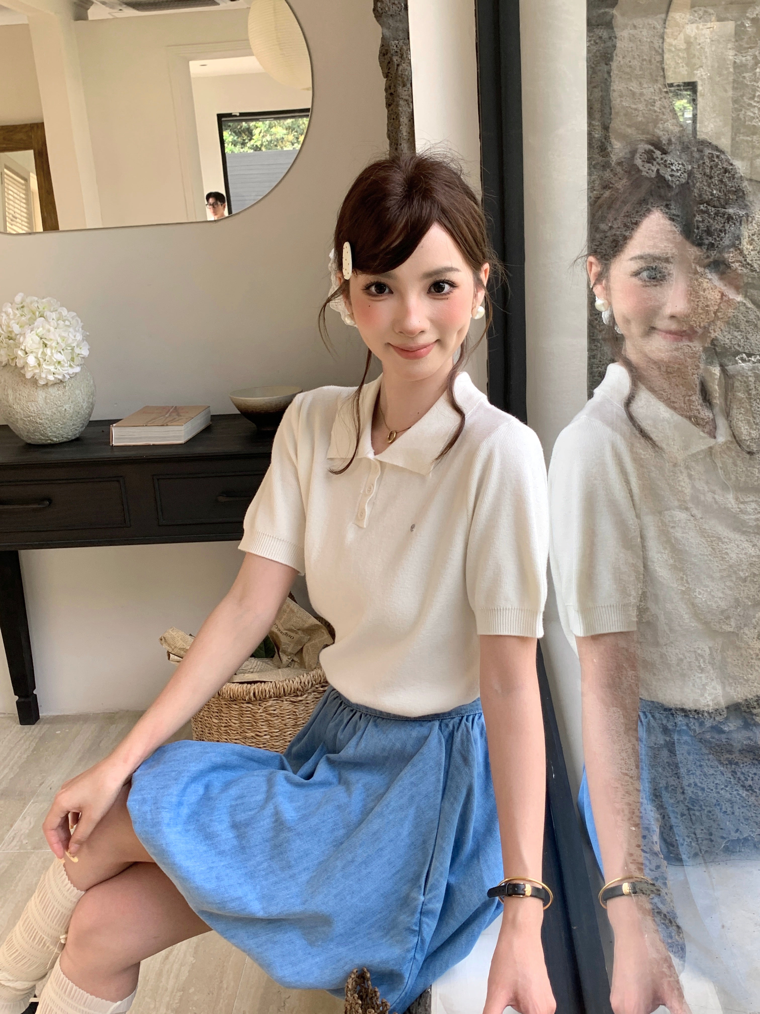 Diloo Denim Skirt