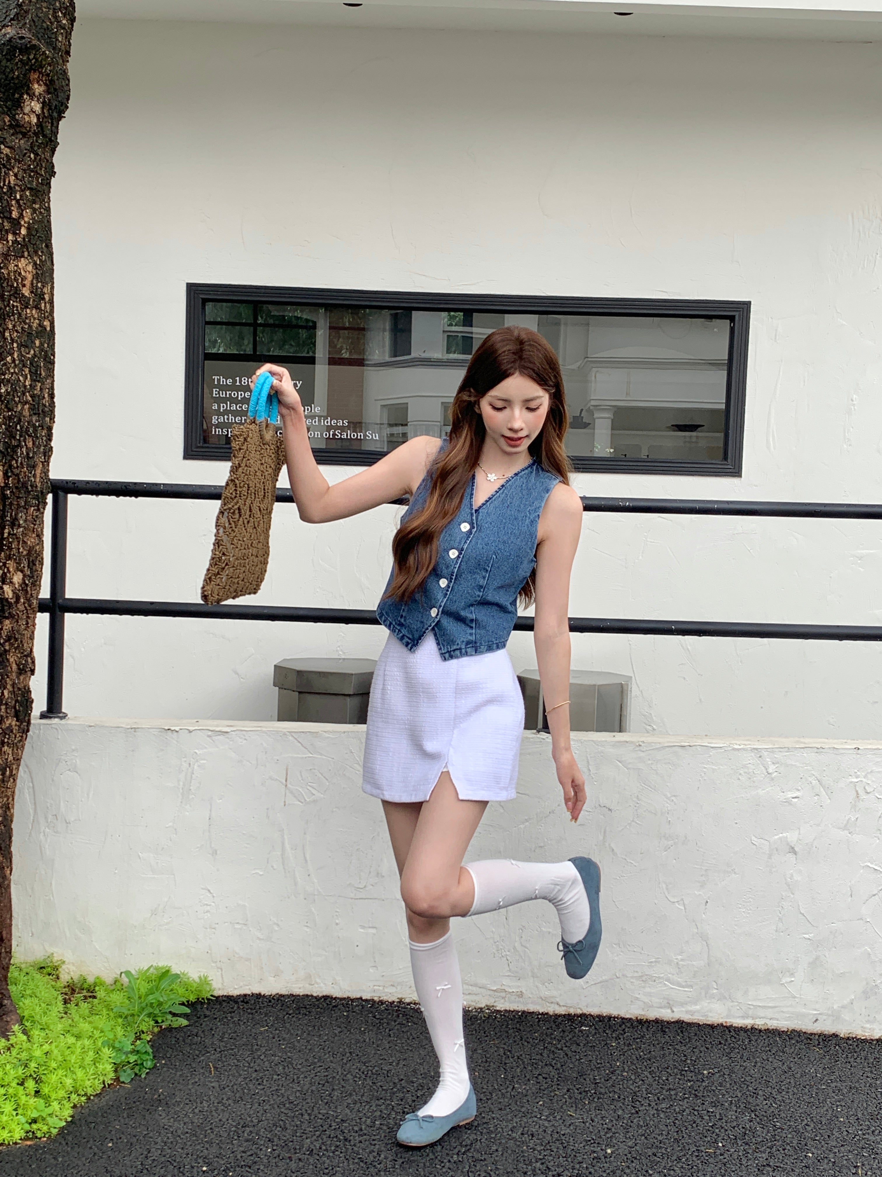 Xilonen Denim Vest