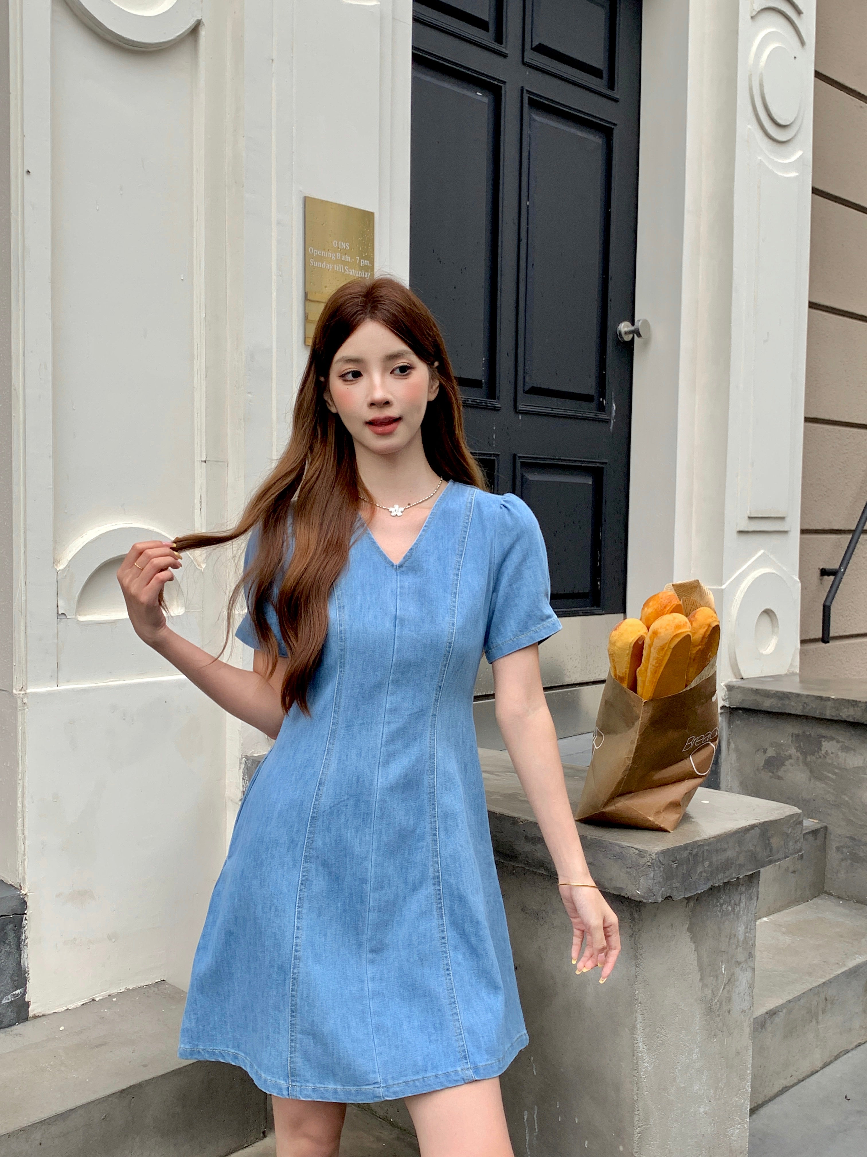 Benitta Denim Dress