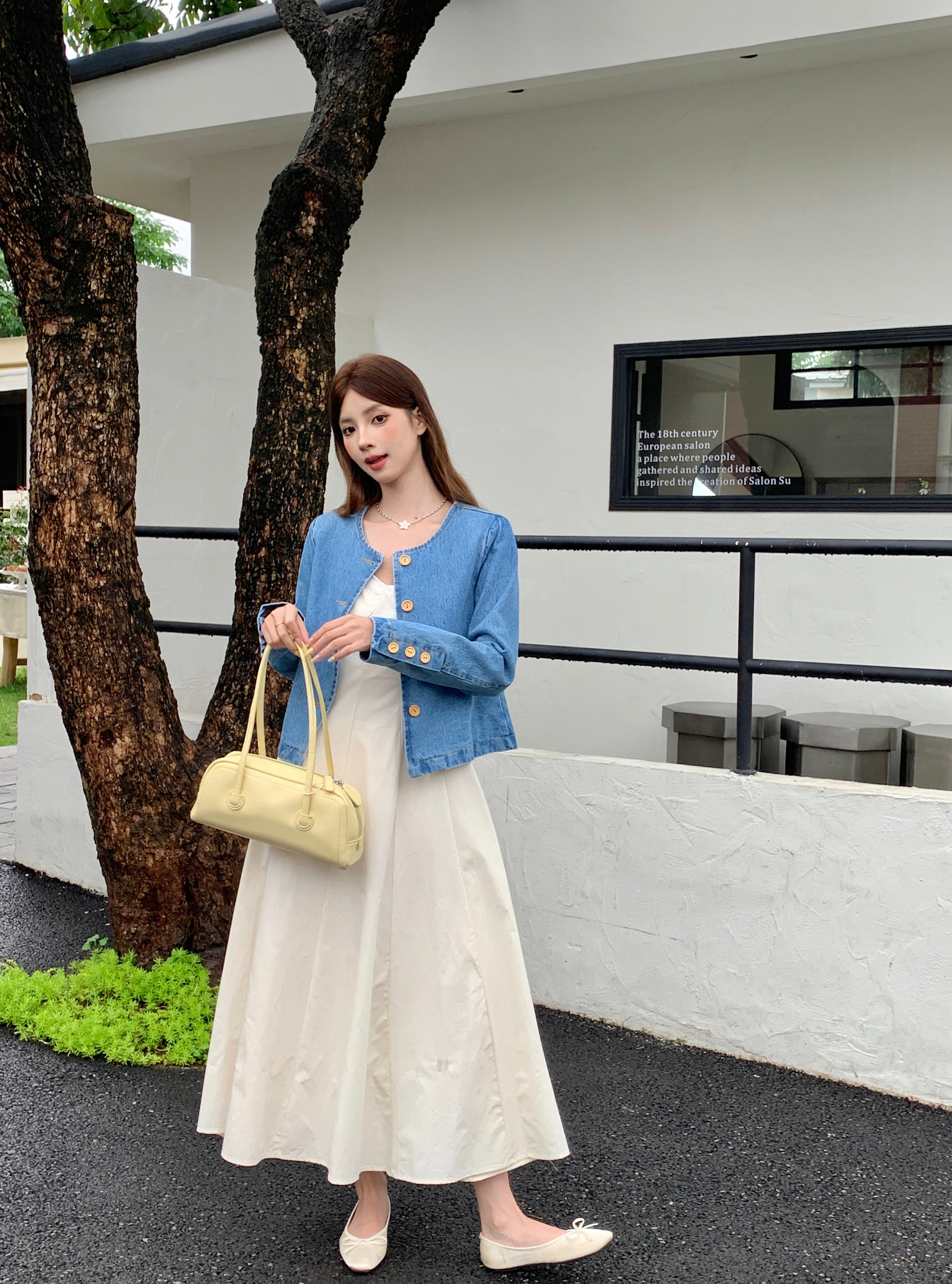 Yoleni Denim Outer