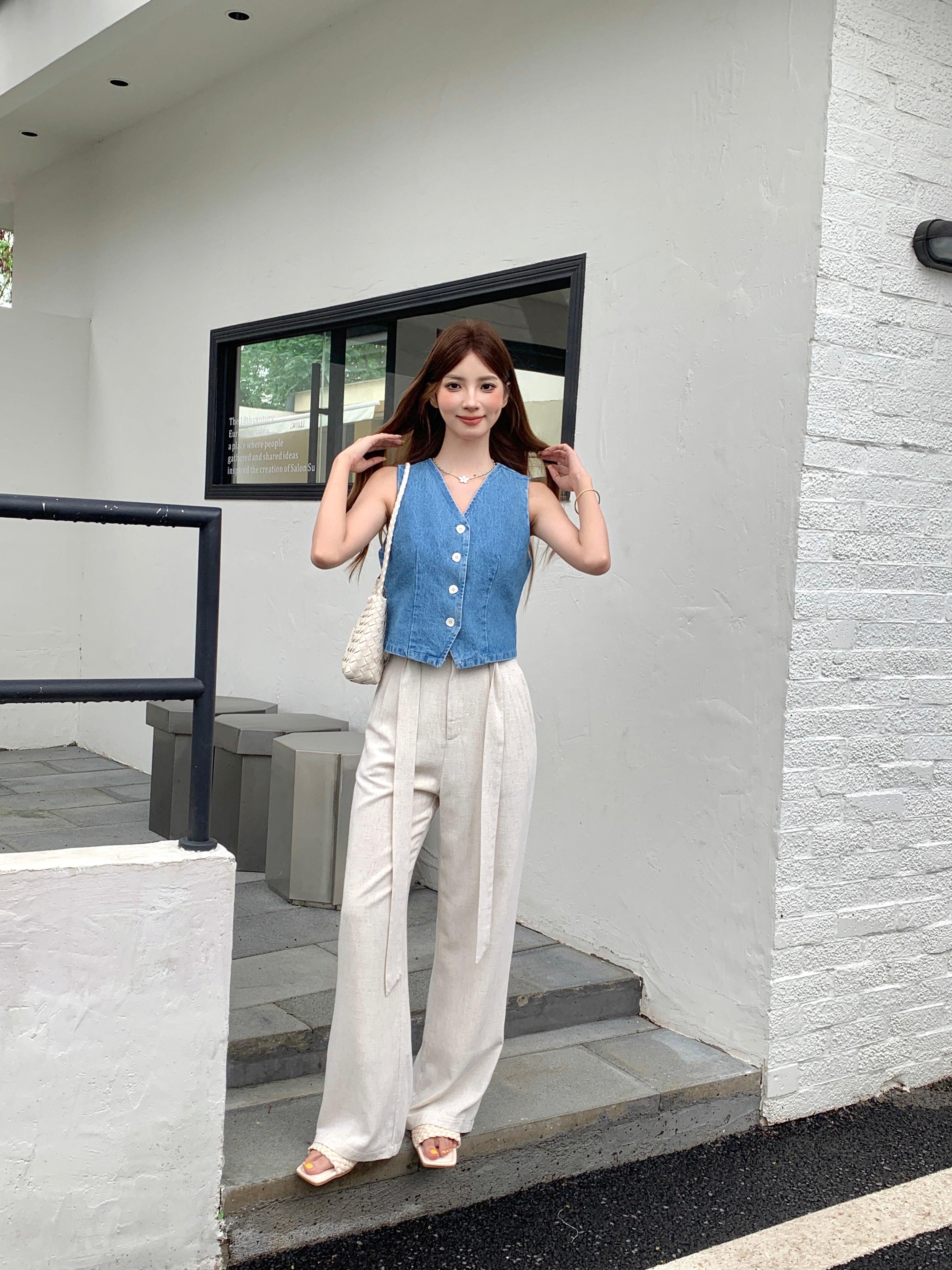 Xilonen Denim Vest