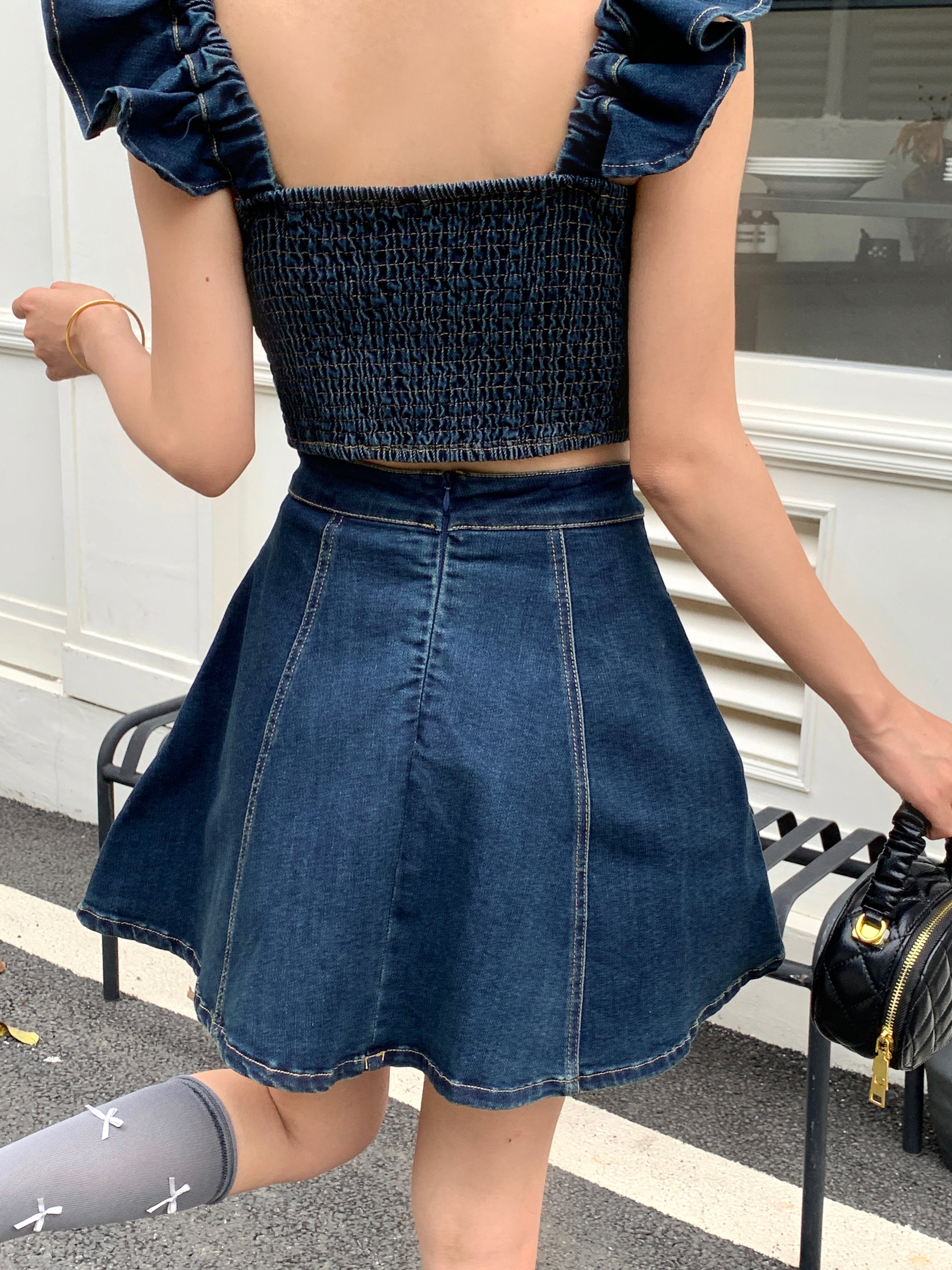 Nahida Denim Skirt