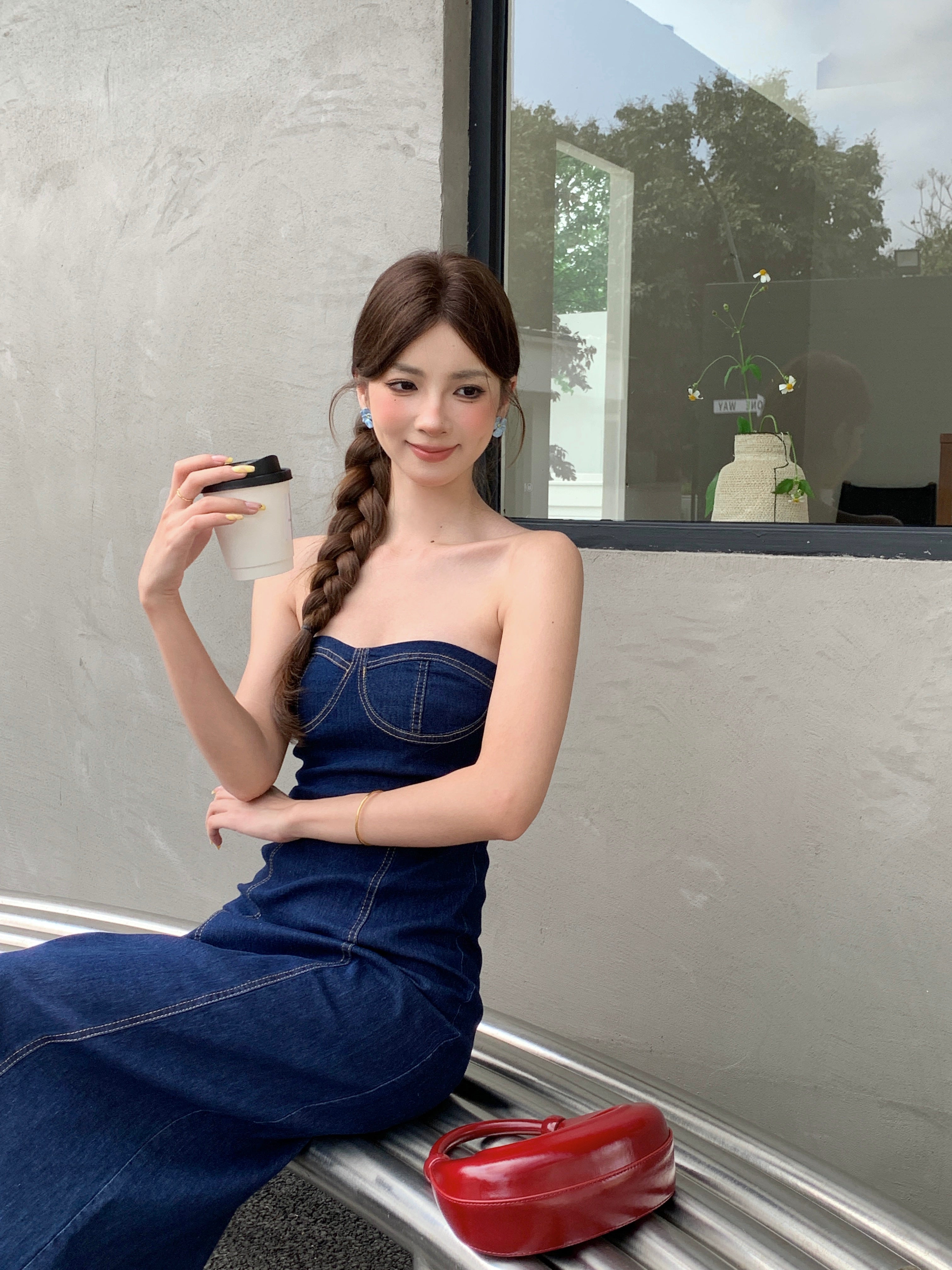 Savannah Denim Dress