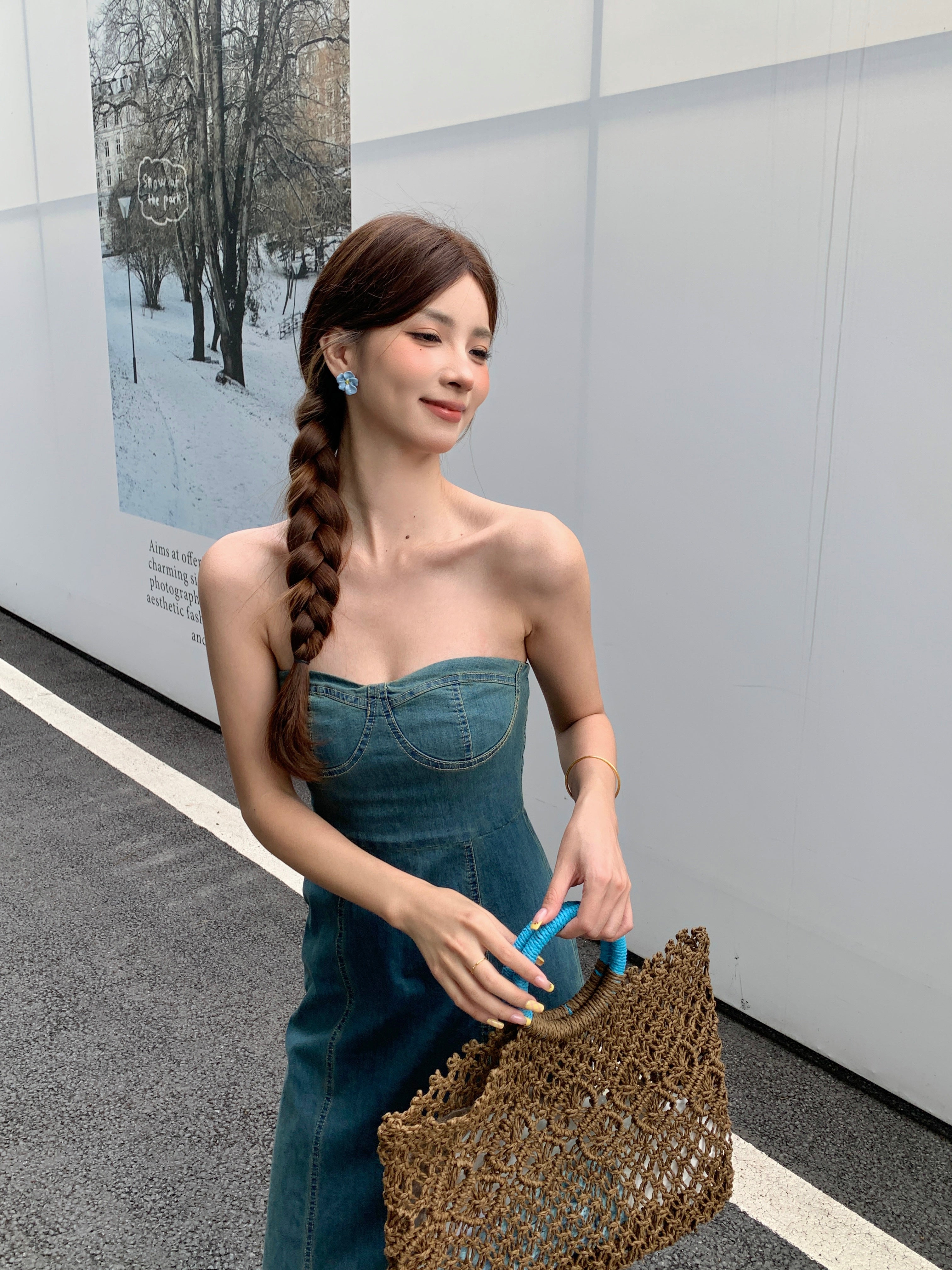 Savannah Denim Dress