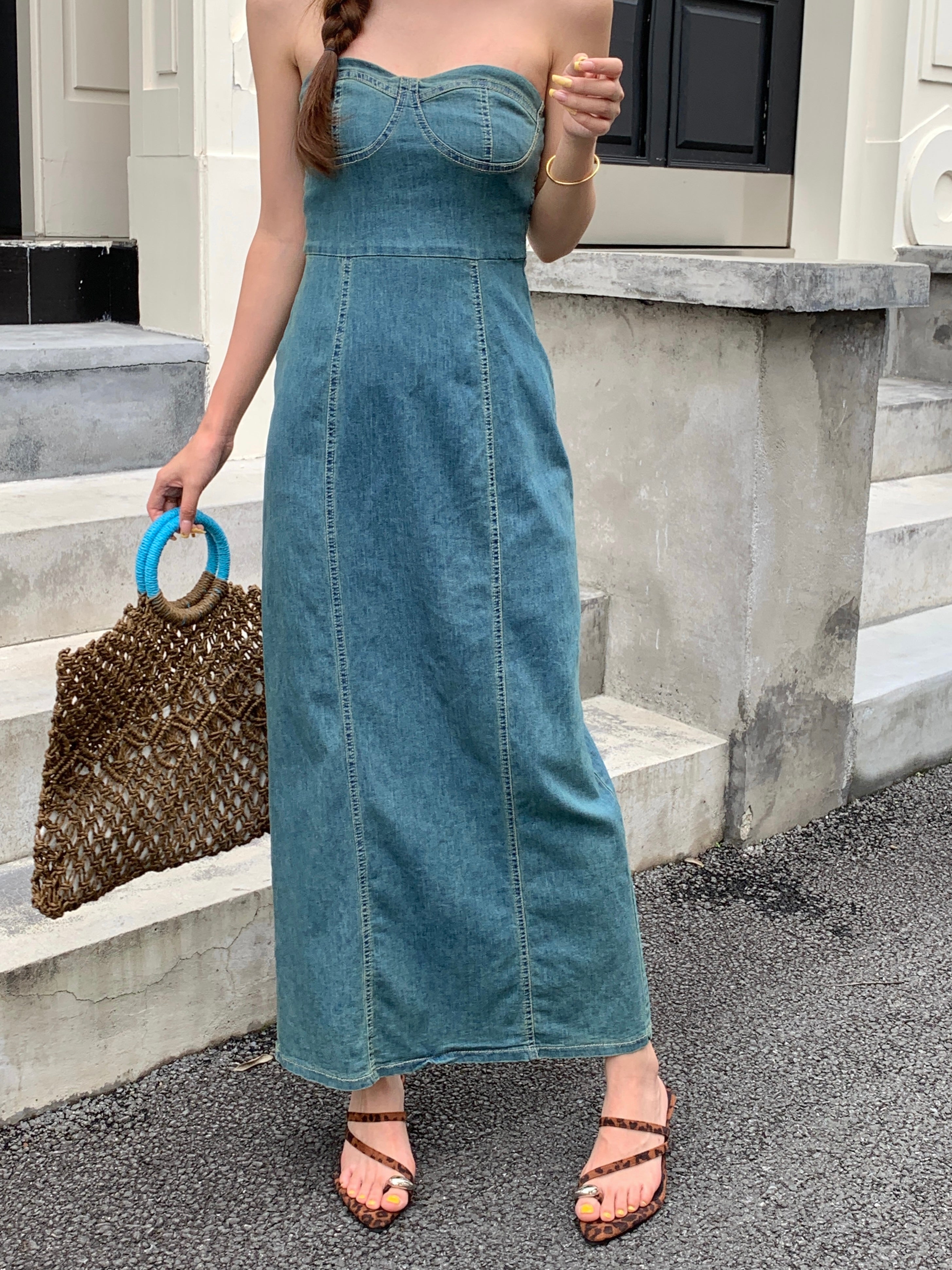 Savannah Denim Dress