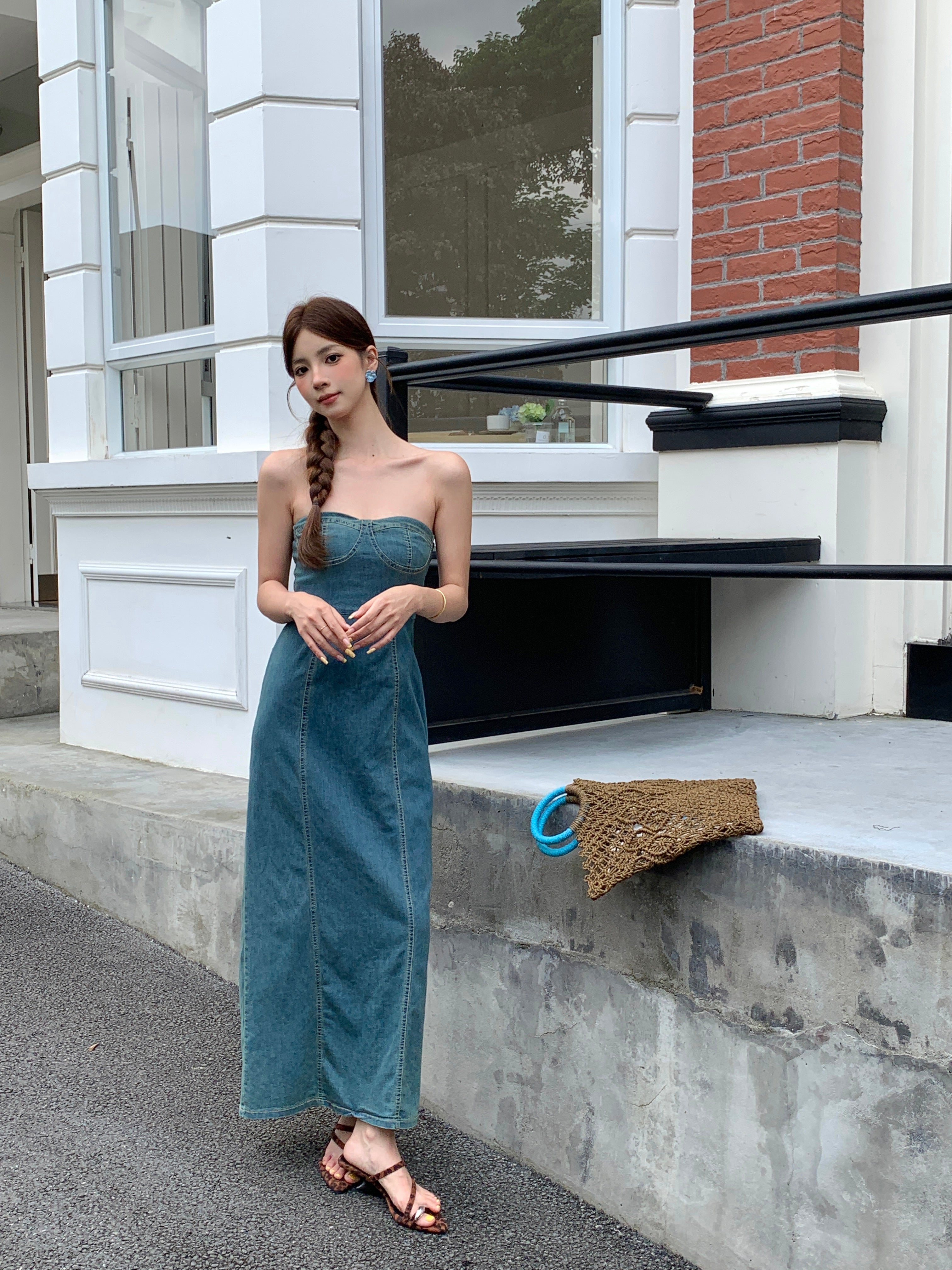 Savannah Denim Dress