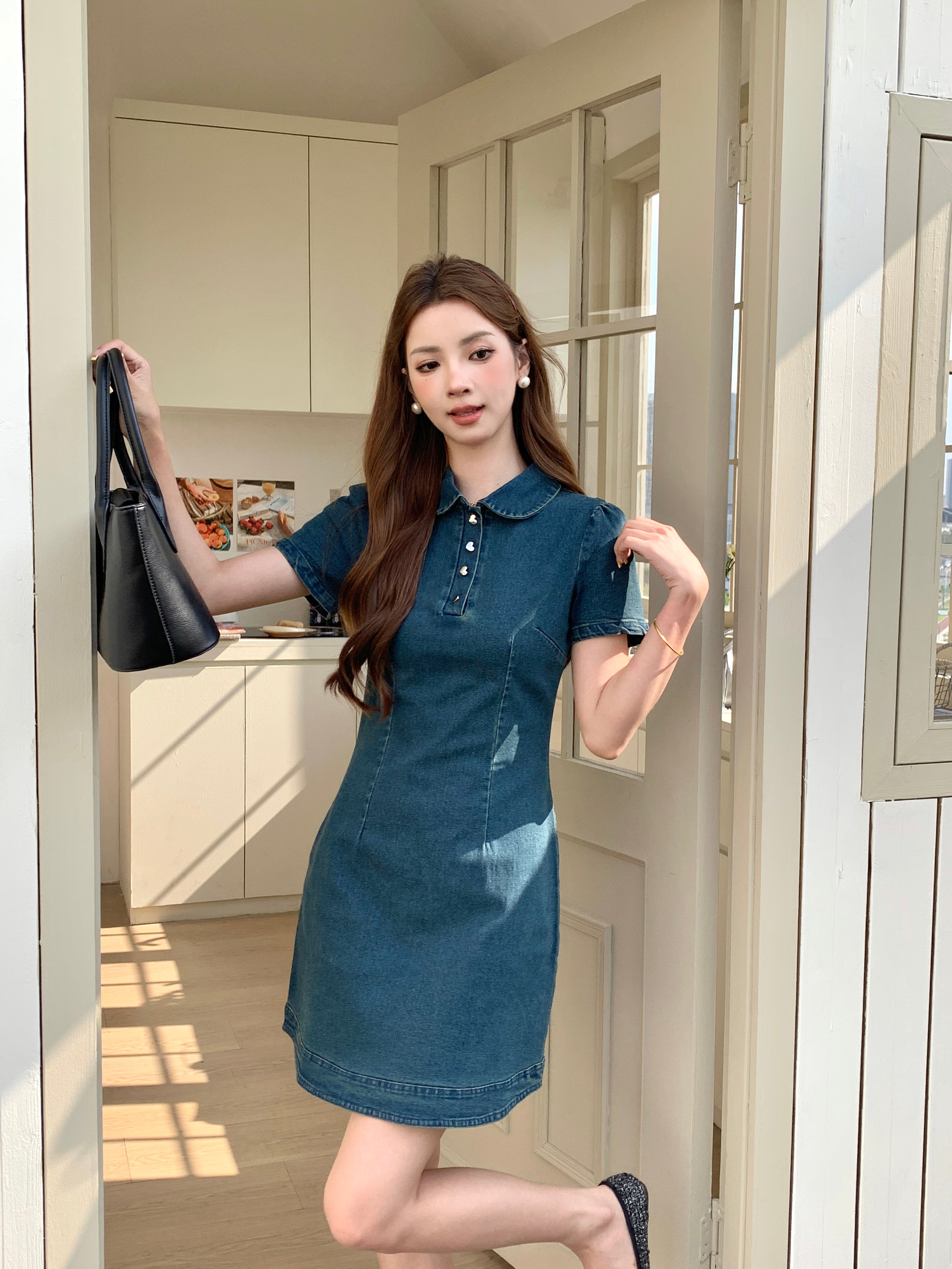 Karna Denim Dress
