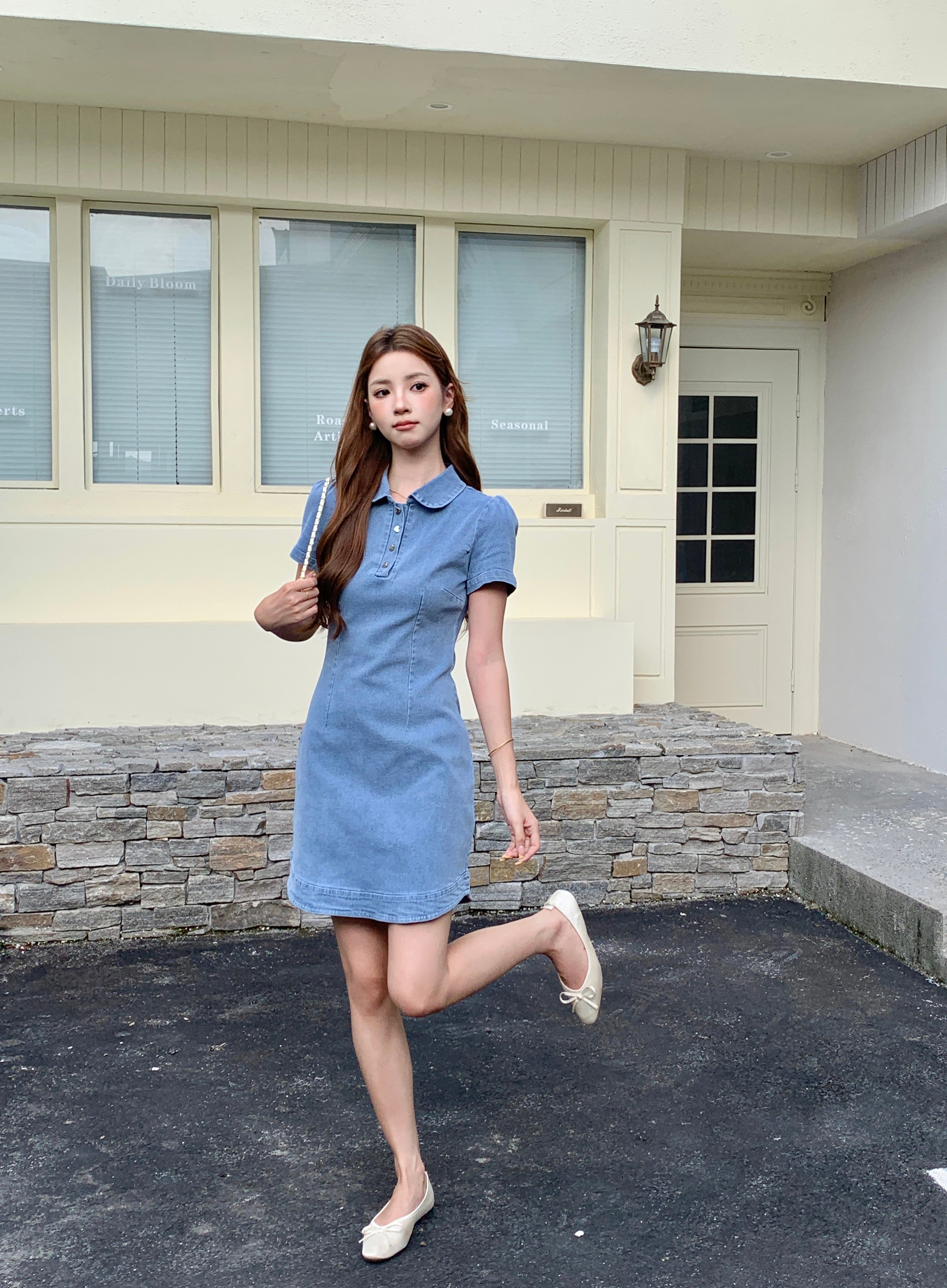 Karna Denim Dress
