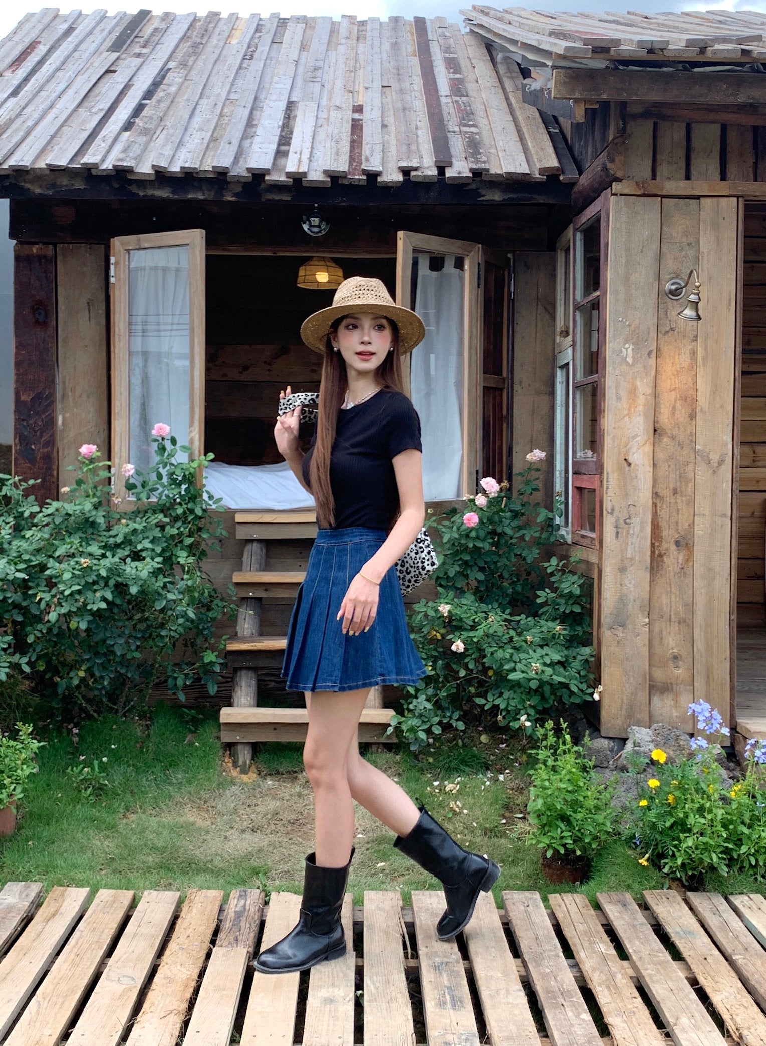 Lani Denim Skirt