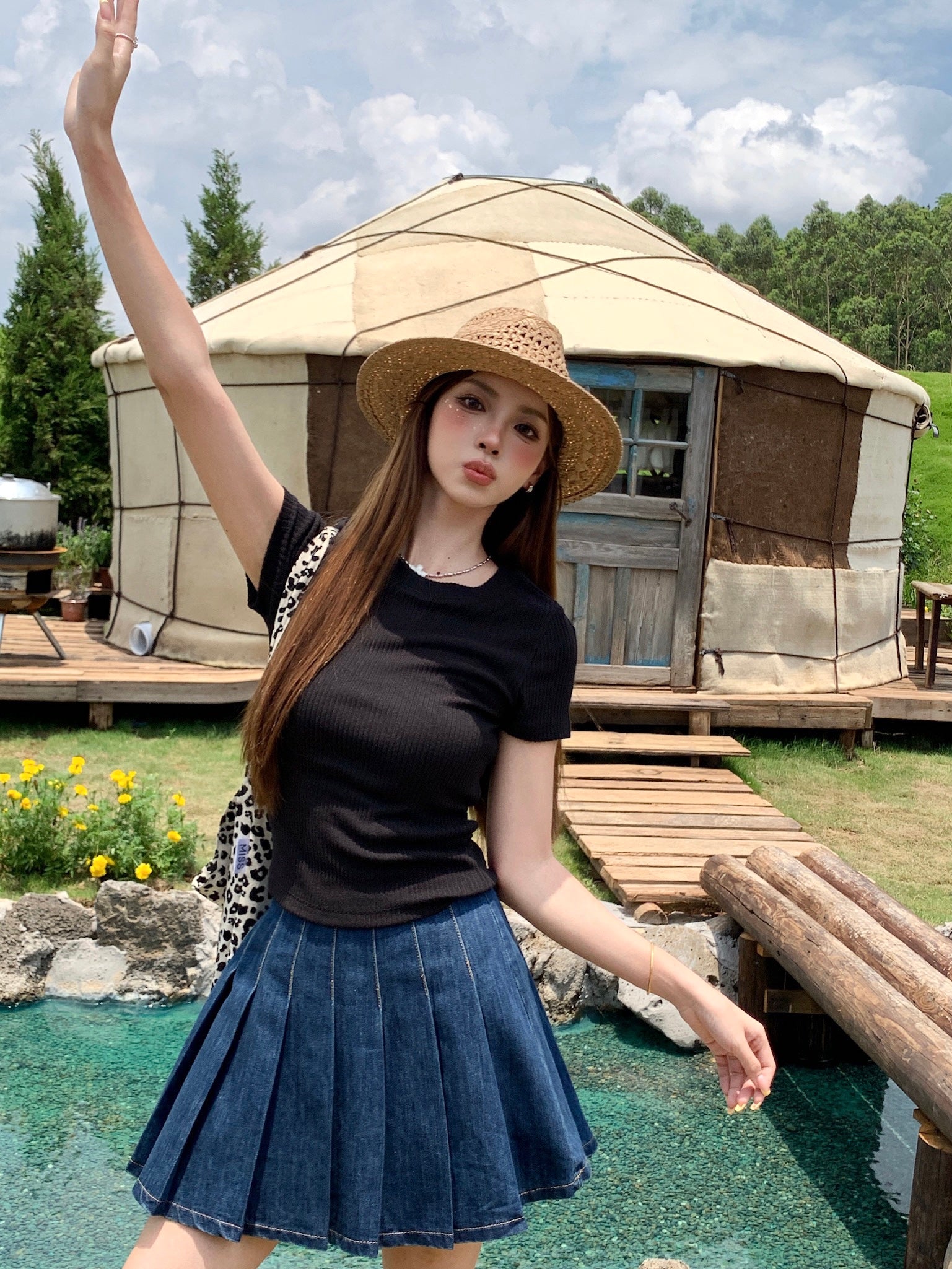 Lani Denim Skirt