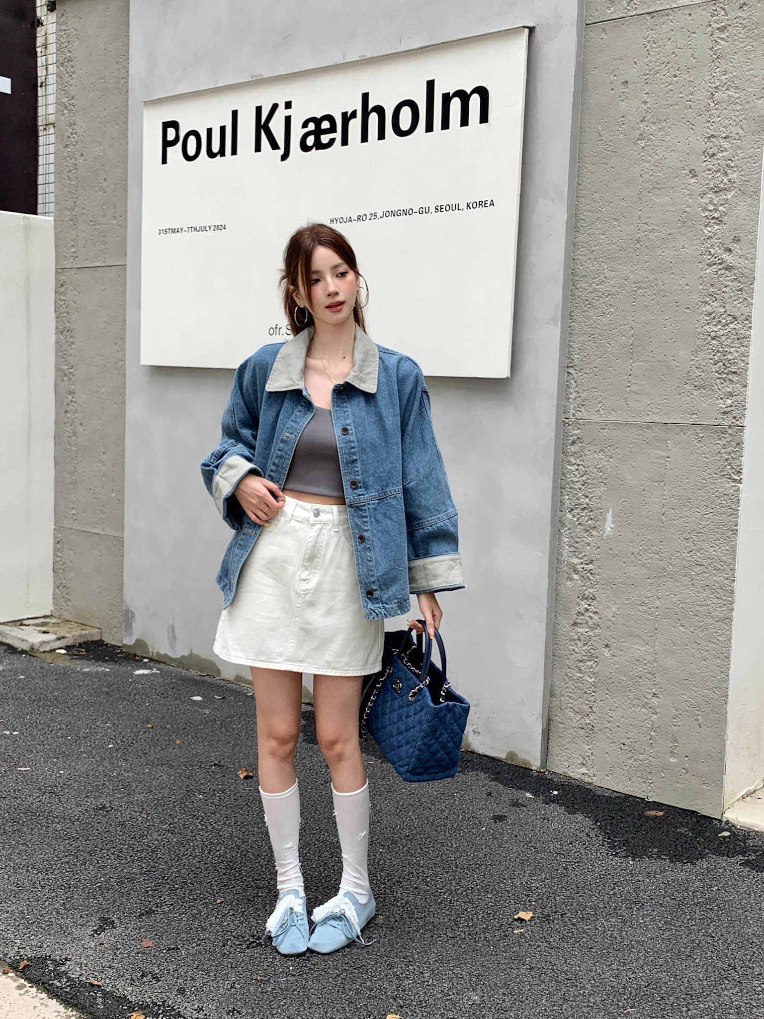 Axelle Denim Outer