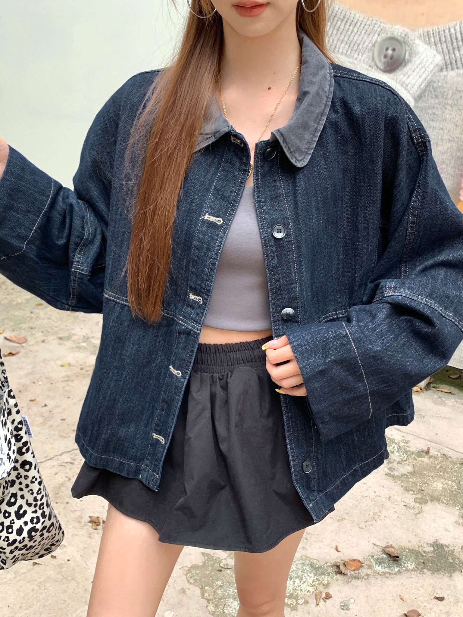 Axelle Denim Outer