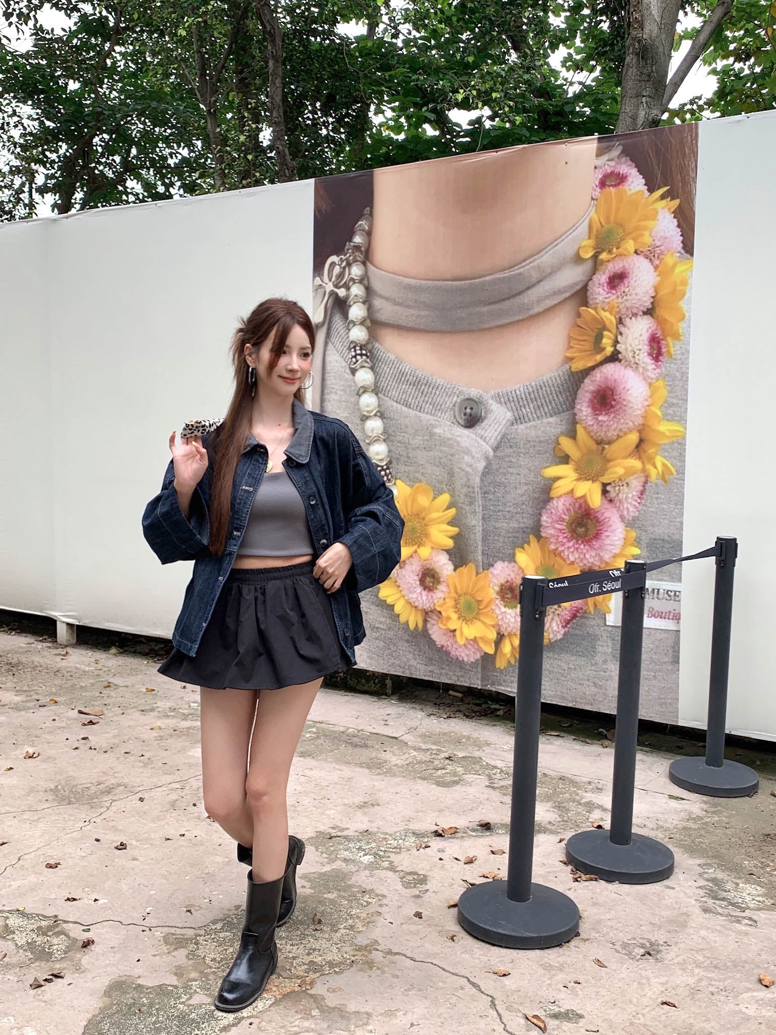 Axelle Denim Outer