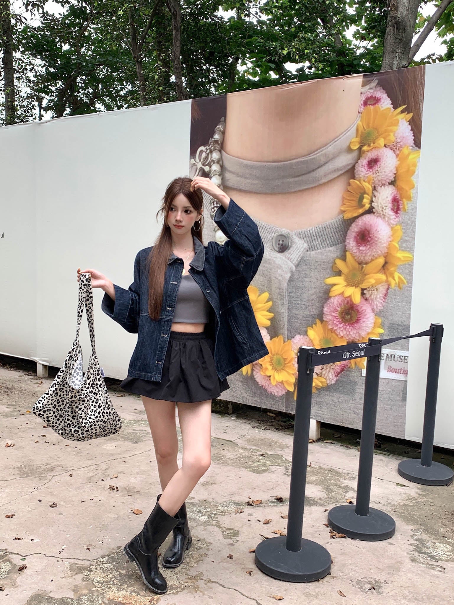 Axelle Denim Outer