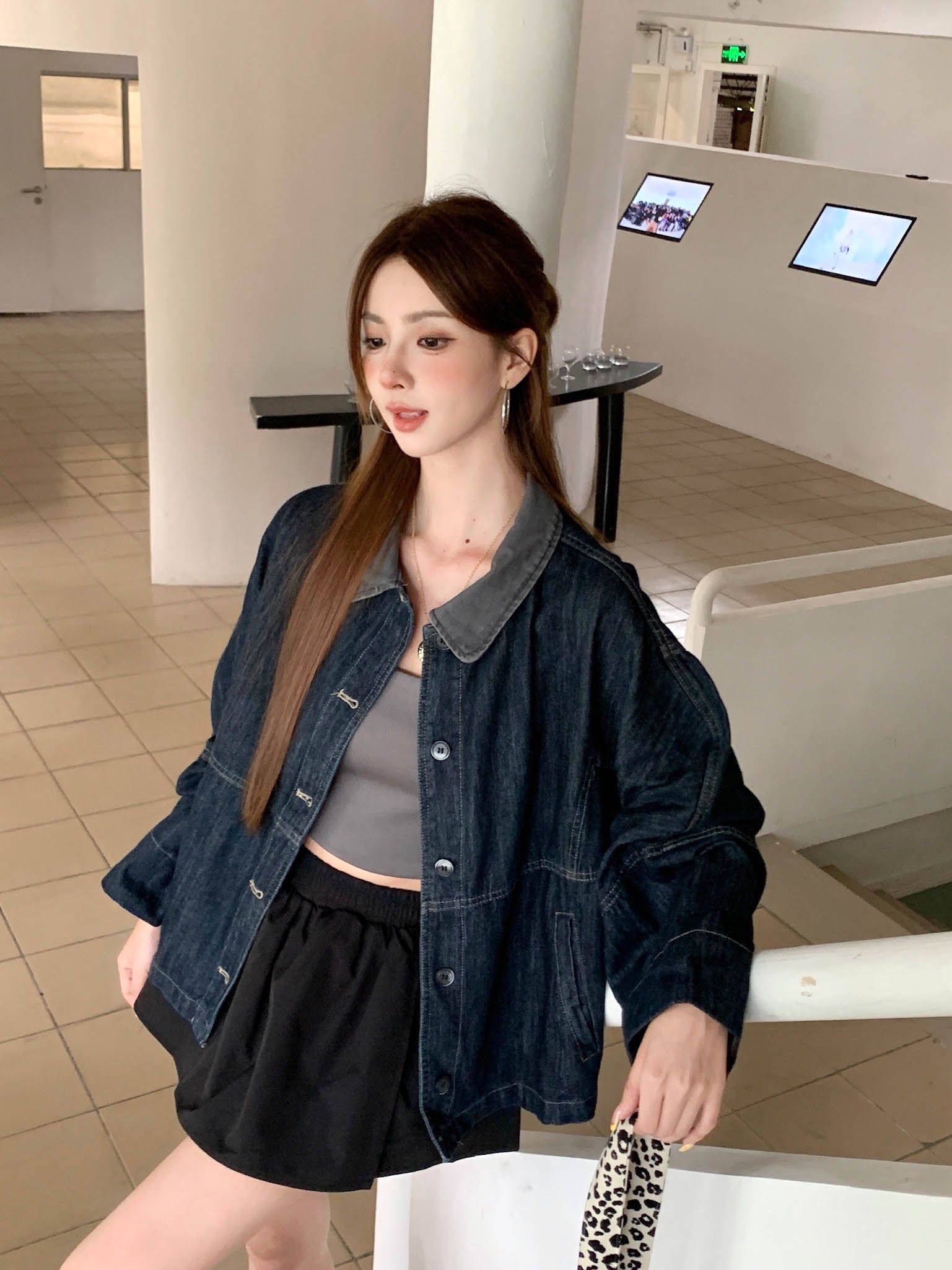 Axelle Denim Outer