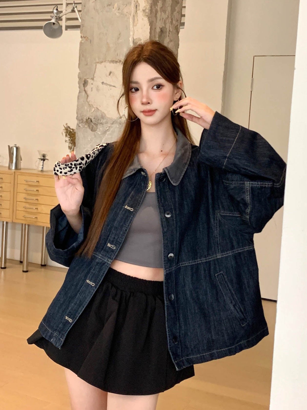 Axelle Denim Outer