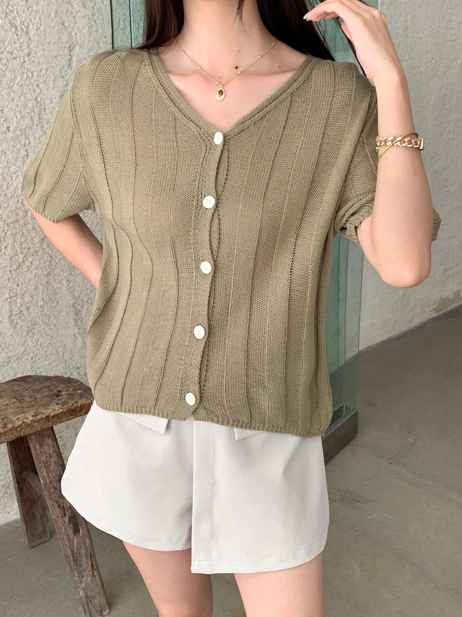 Lucienne Knitted Top