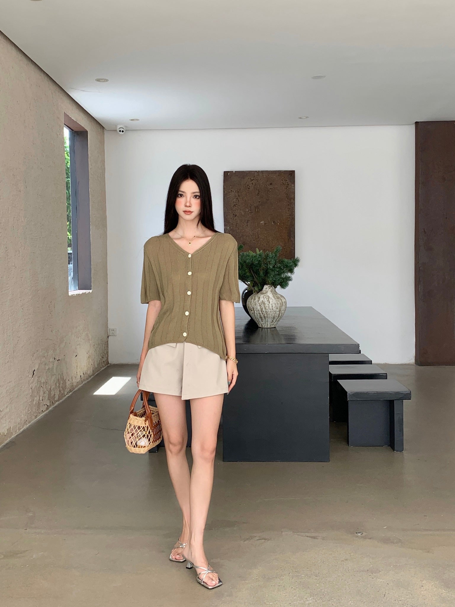 Lucienne Knitted Top