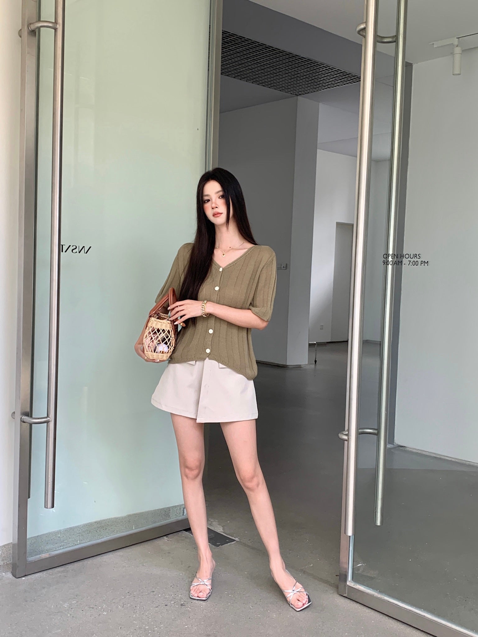 Lucienne Knitted Top