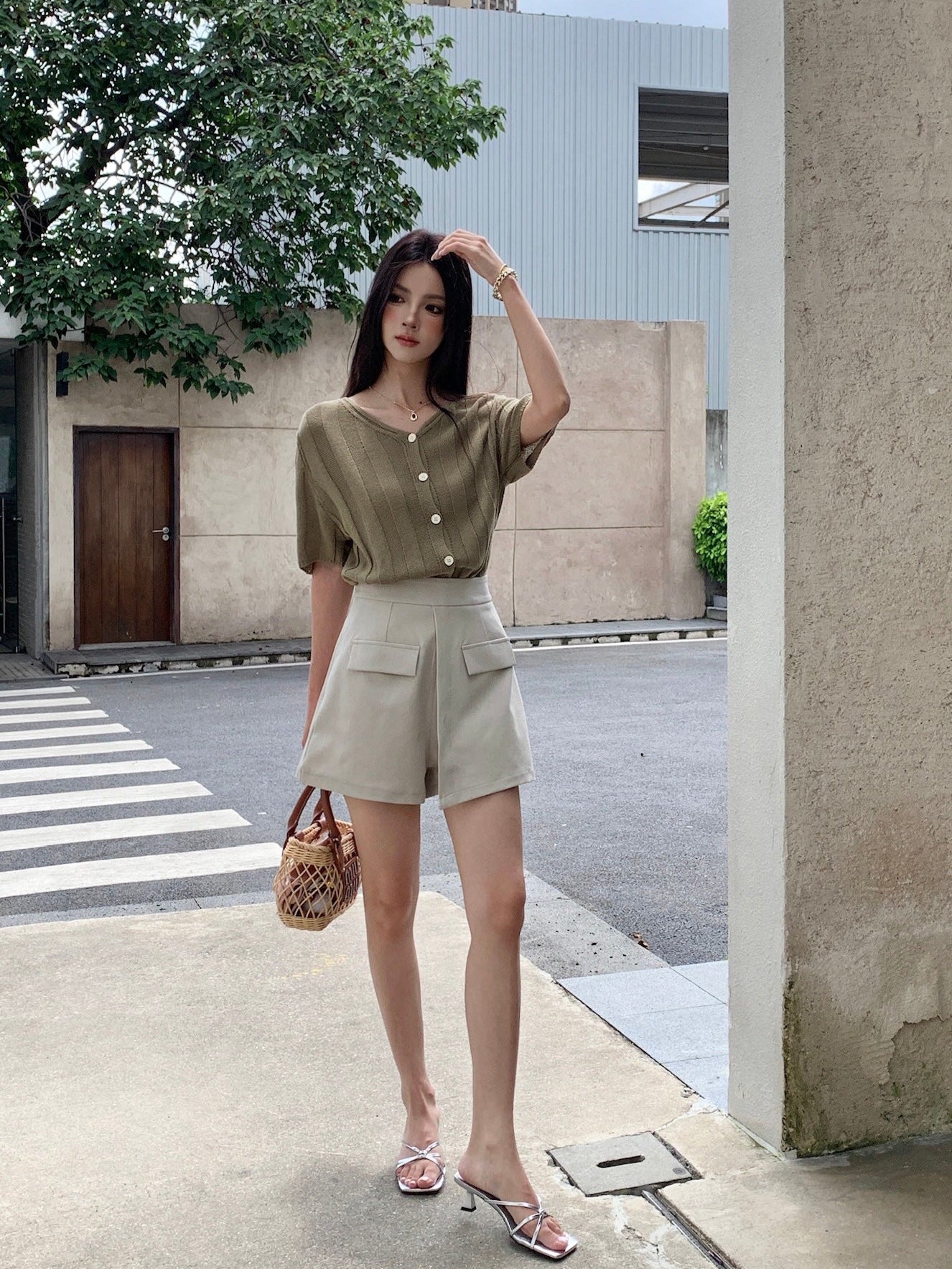Lucienne Knitted Top