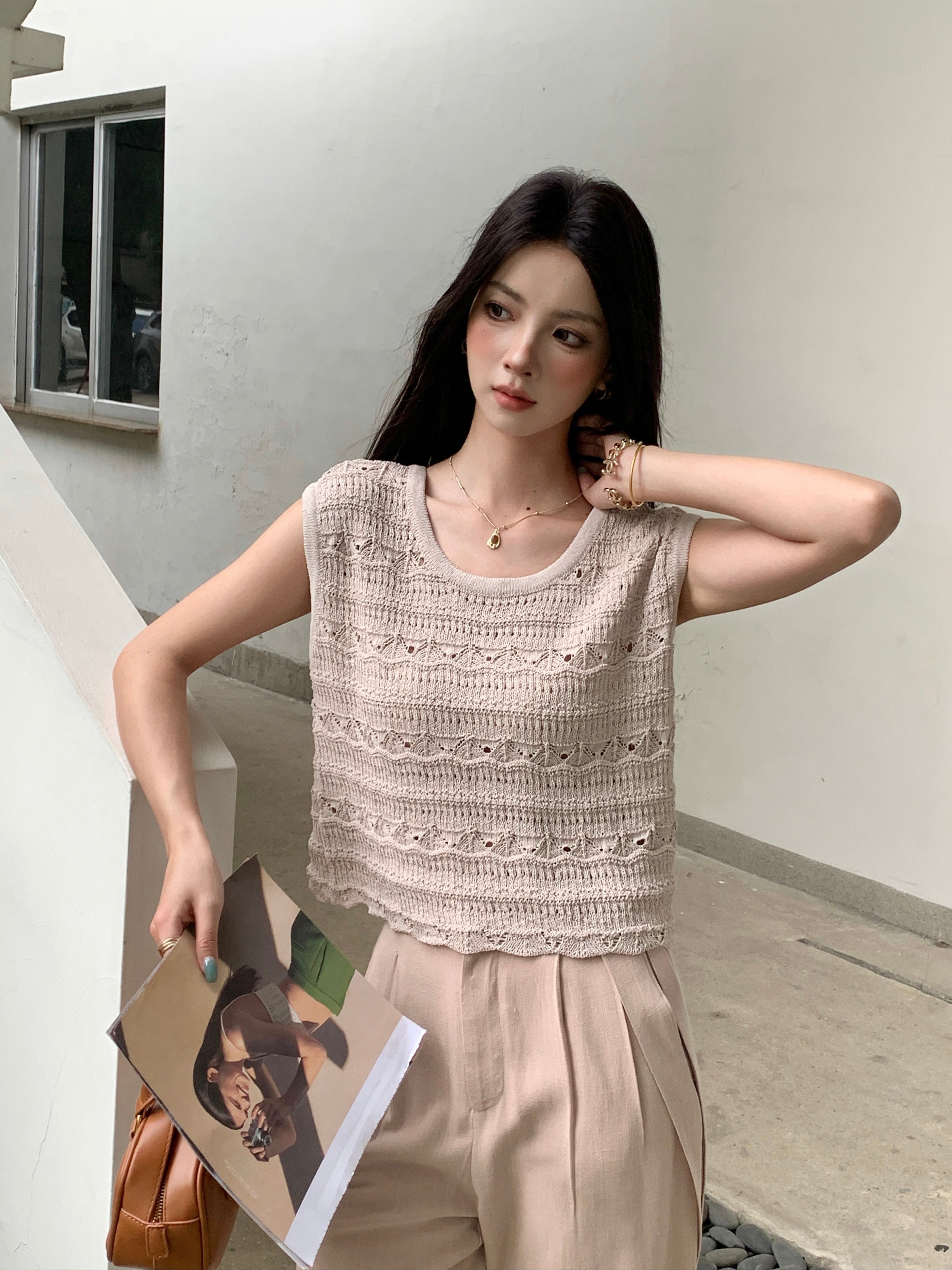 Freja Knitted Top