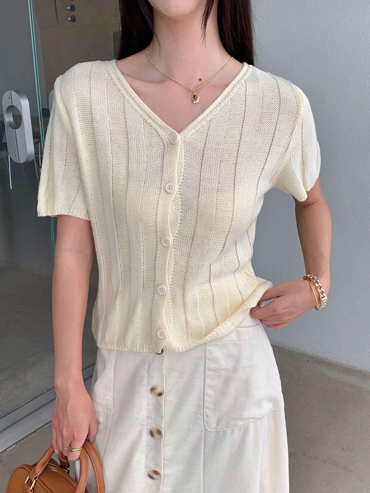 Lucienne Knitted Top