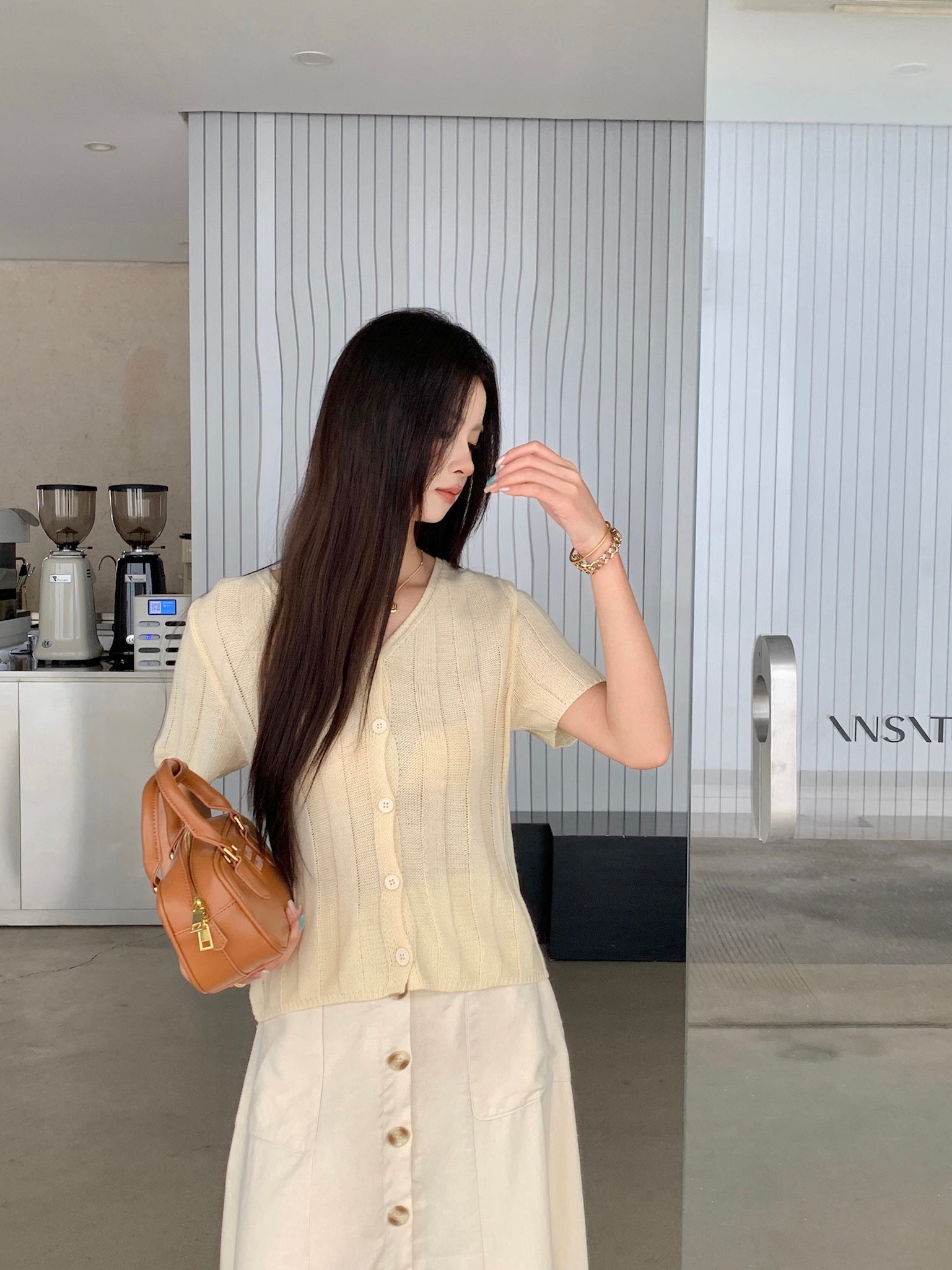 Lucienne Knitted Top