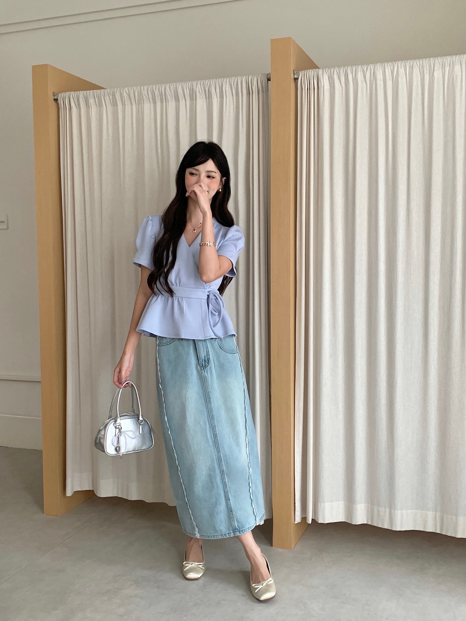 Jordy Denim Skirt