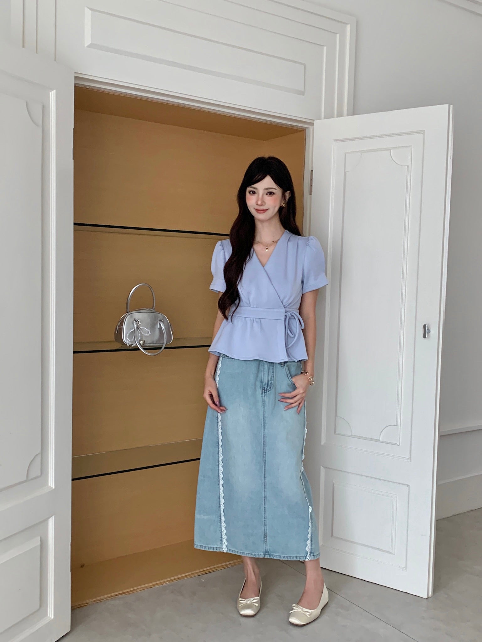 Jordy Denim Skirt