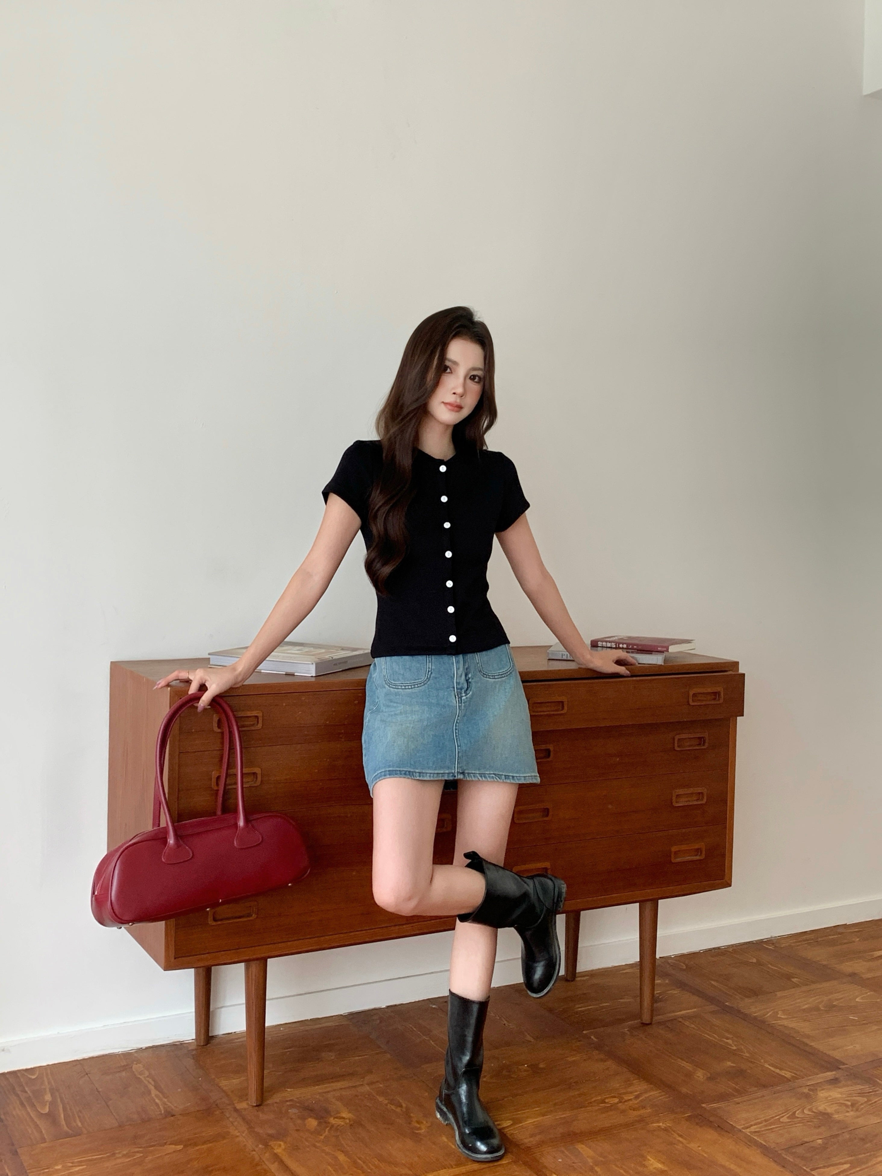 Catila Denim Skirt
