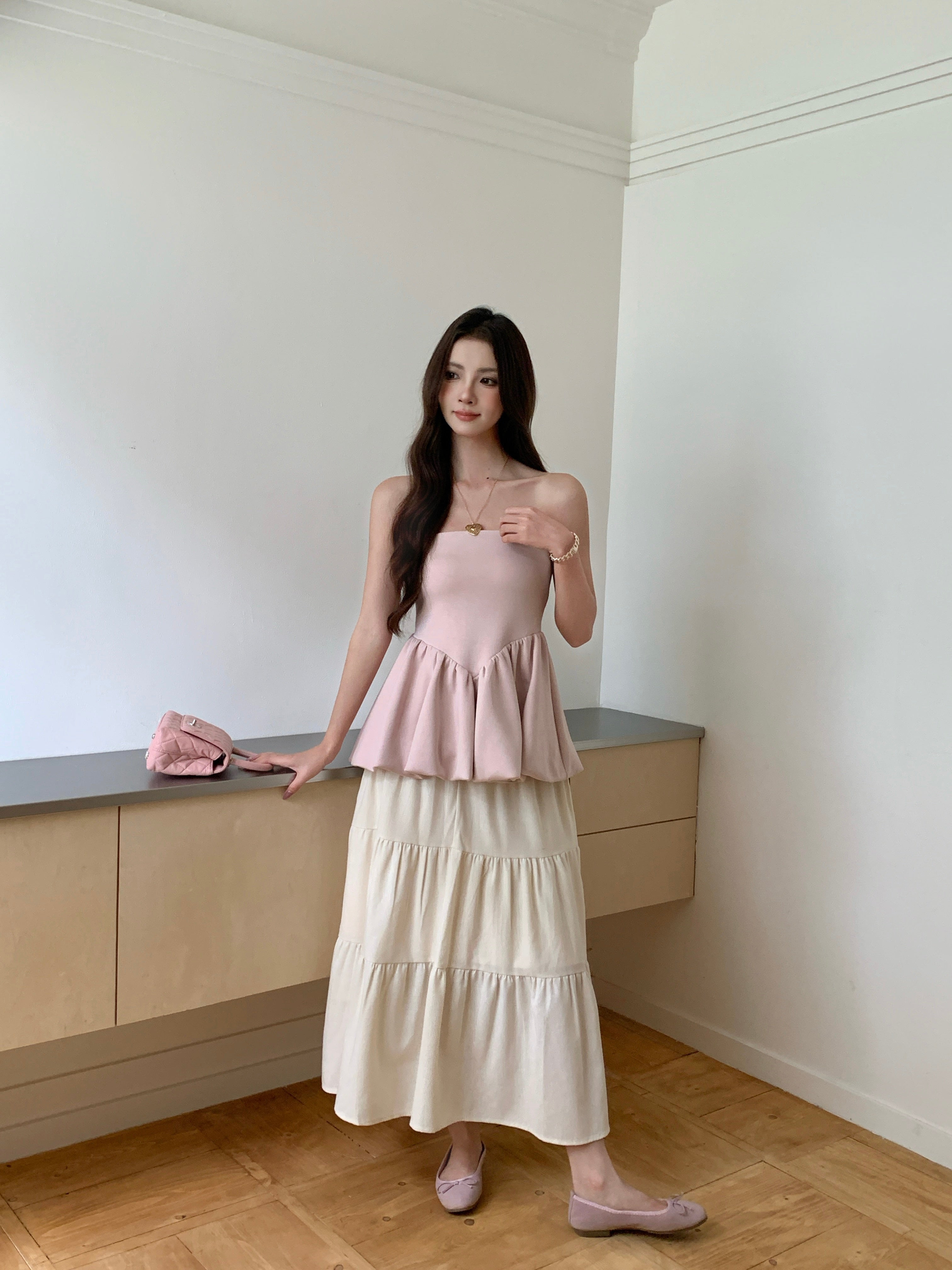 Ann Peplum Top