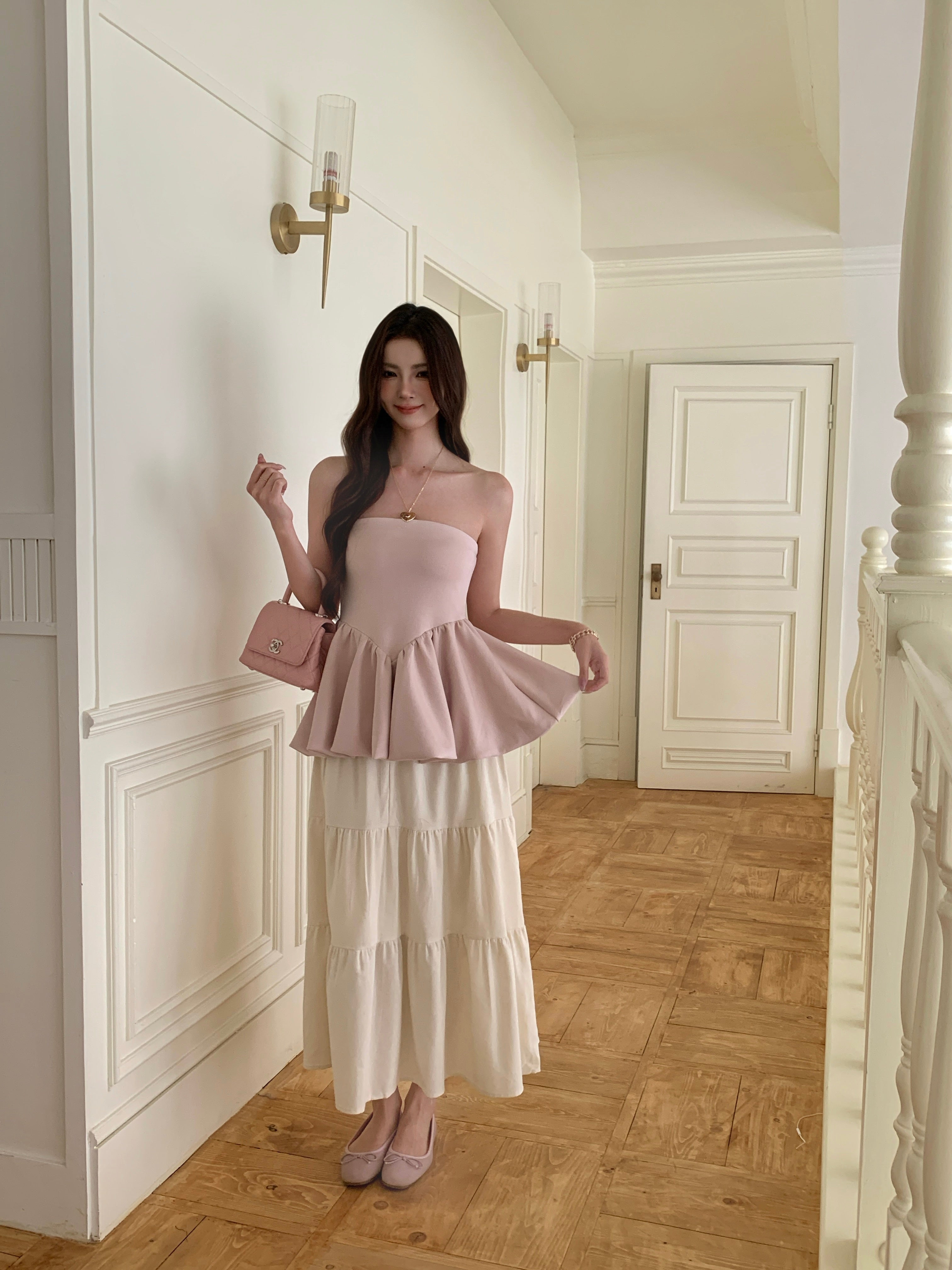 Ann Peplum Top