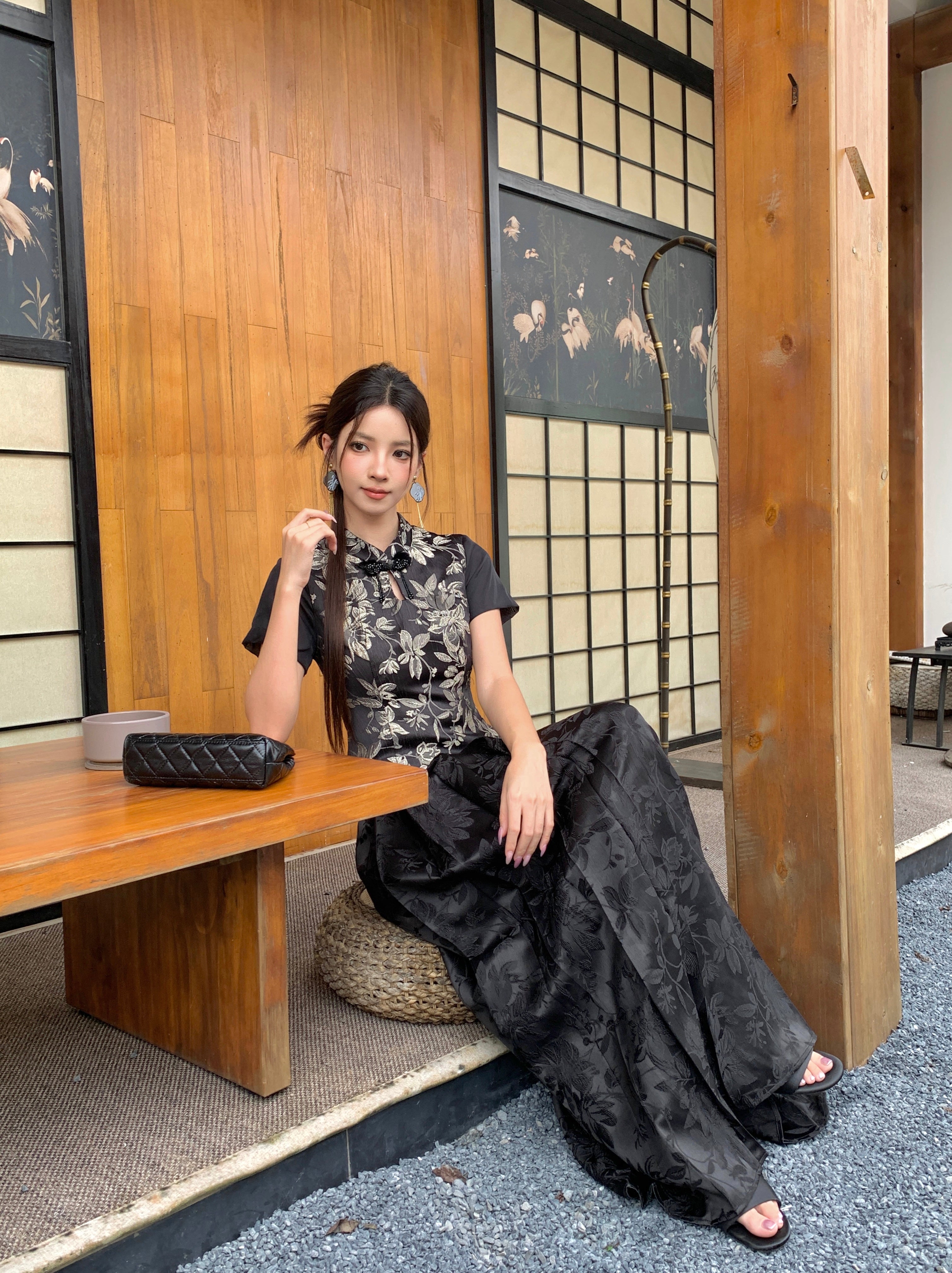 Mo Yin /Yan Lan Skirt