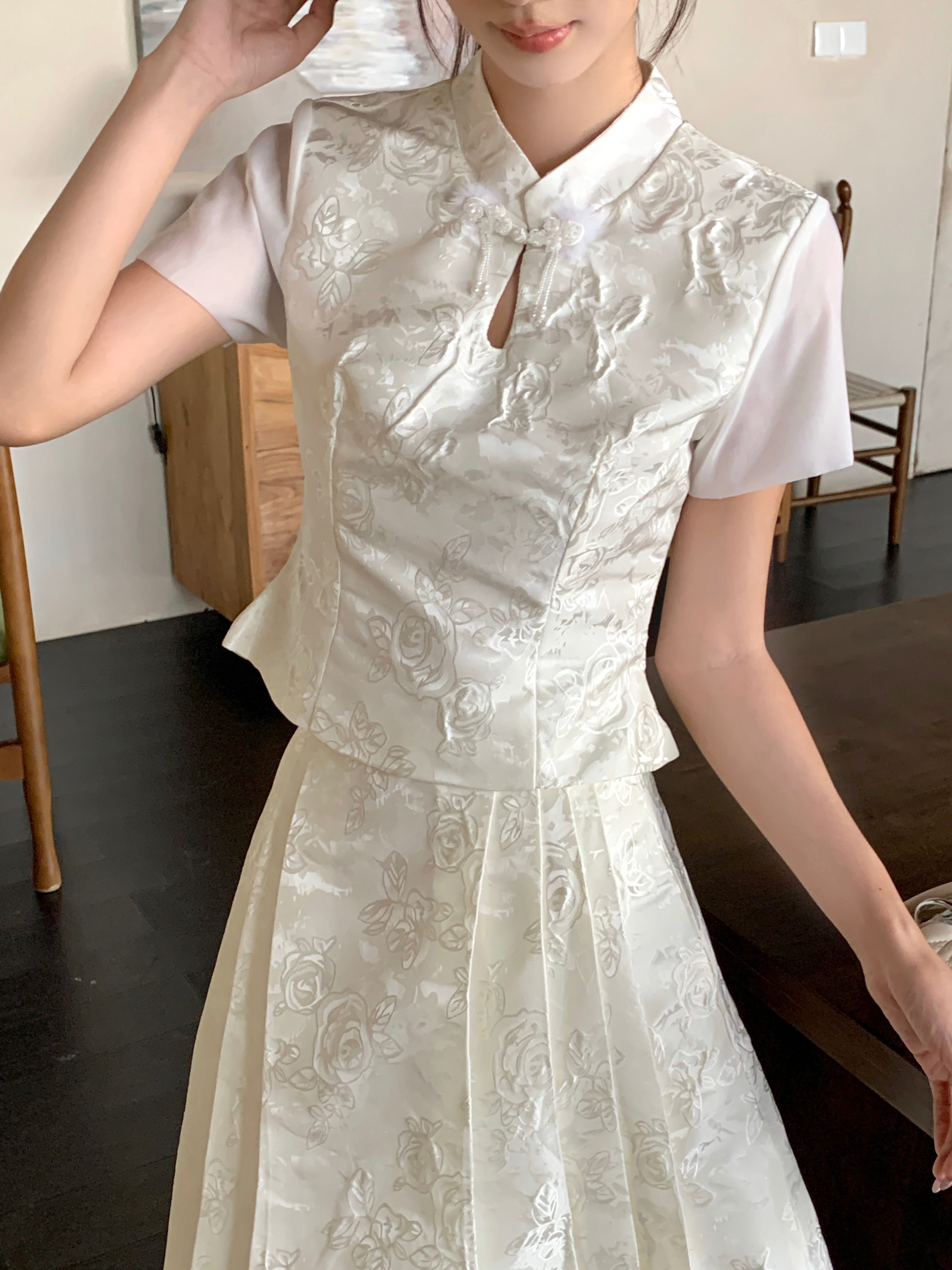 Mo Yin Cheongsam Top