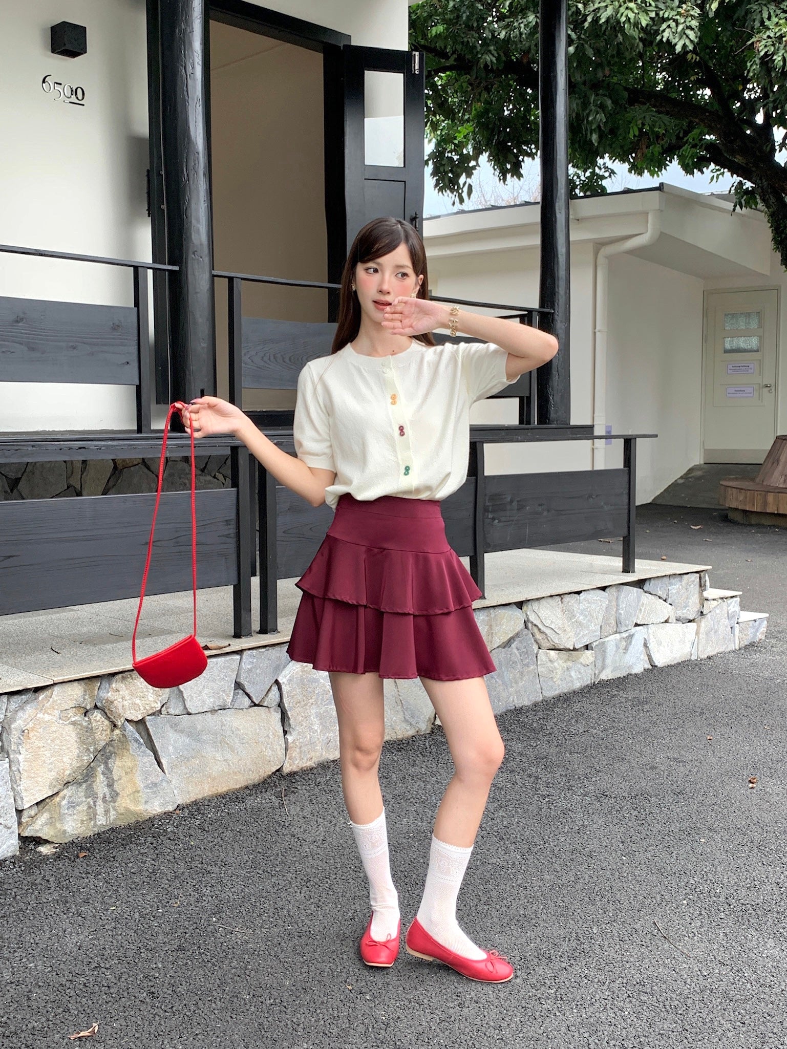 Vanellope Knitted Top