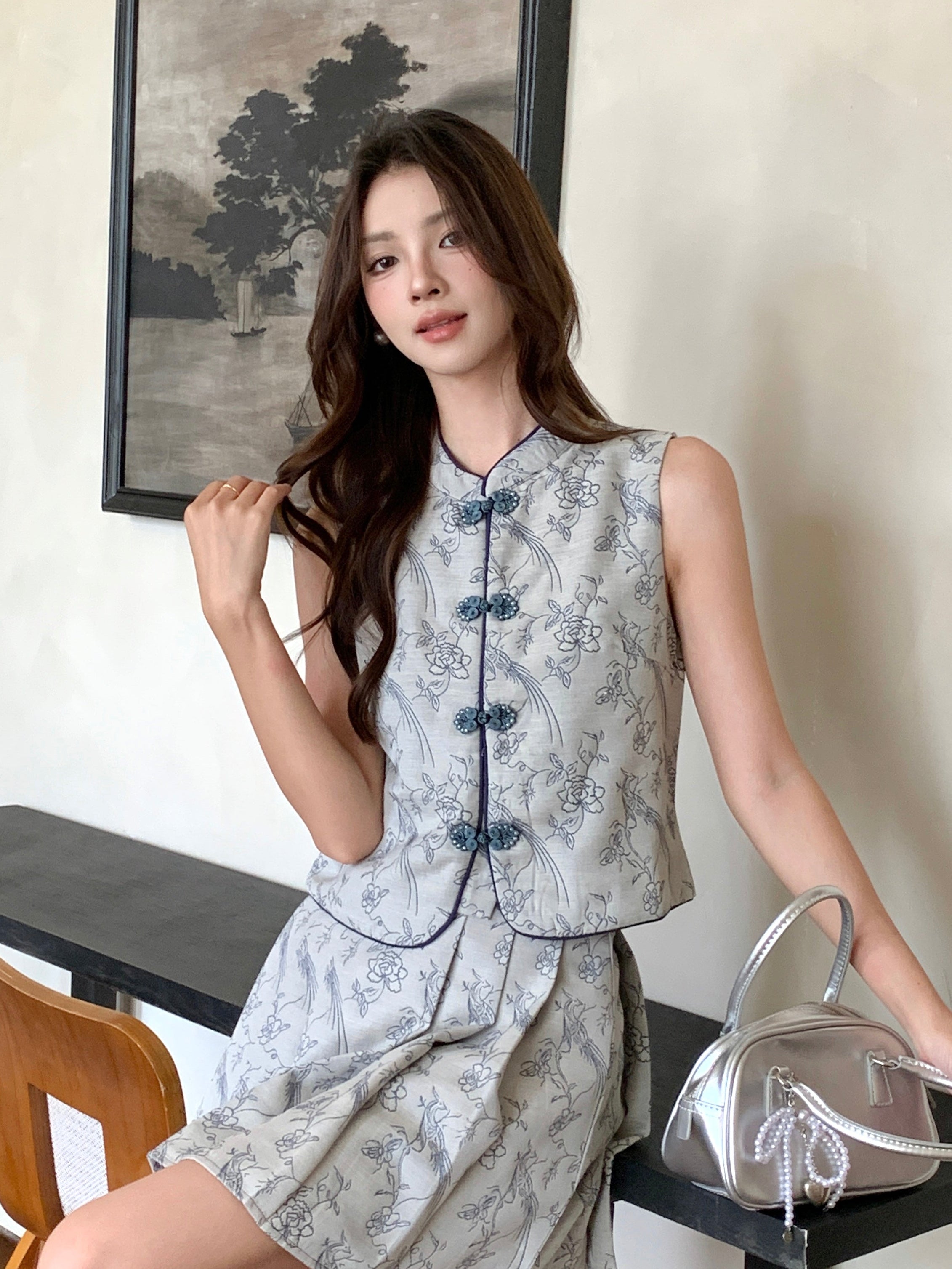 Ting Yu Cheongsam Top(Defect)