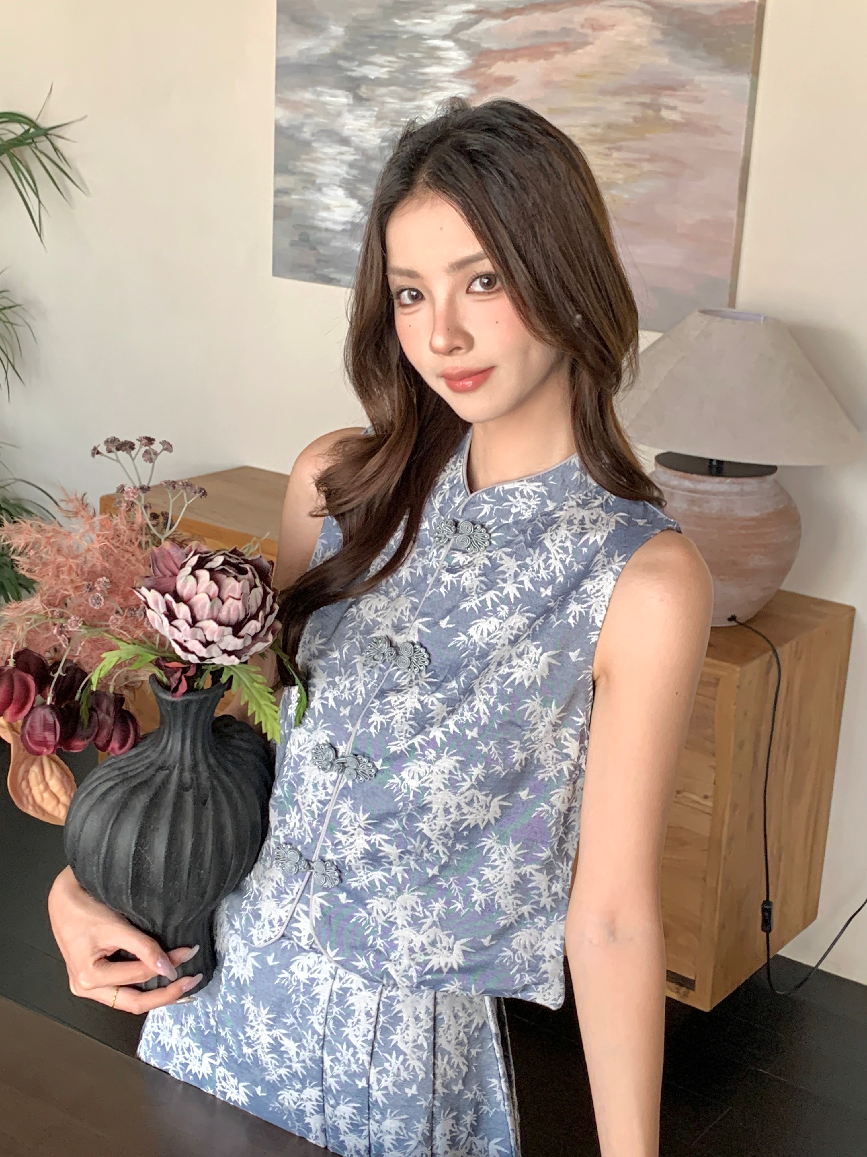 Ting Yu Cheongsam Top