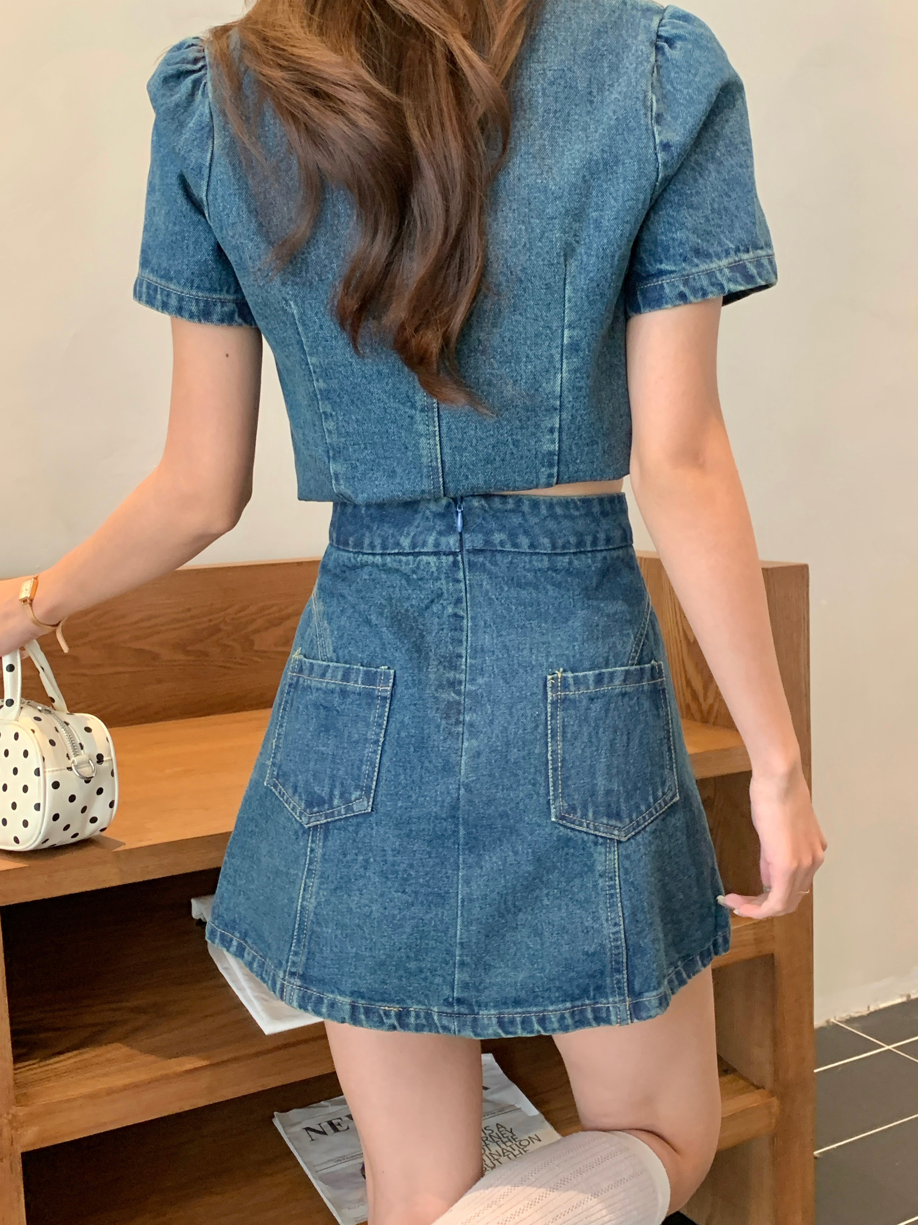 Noa Denim Skirt